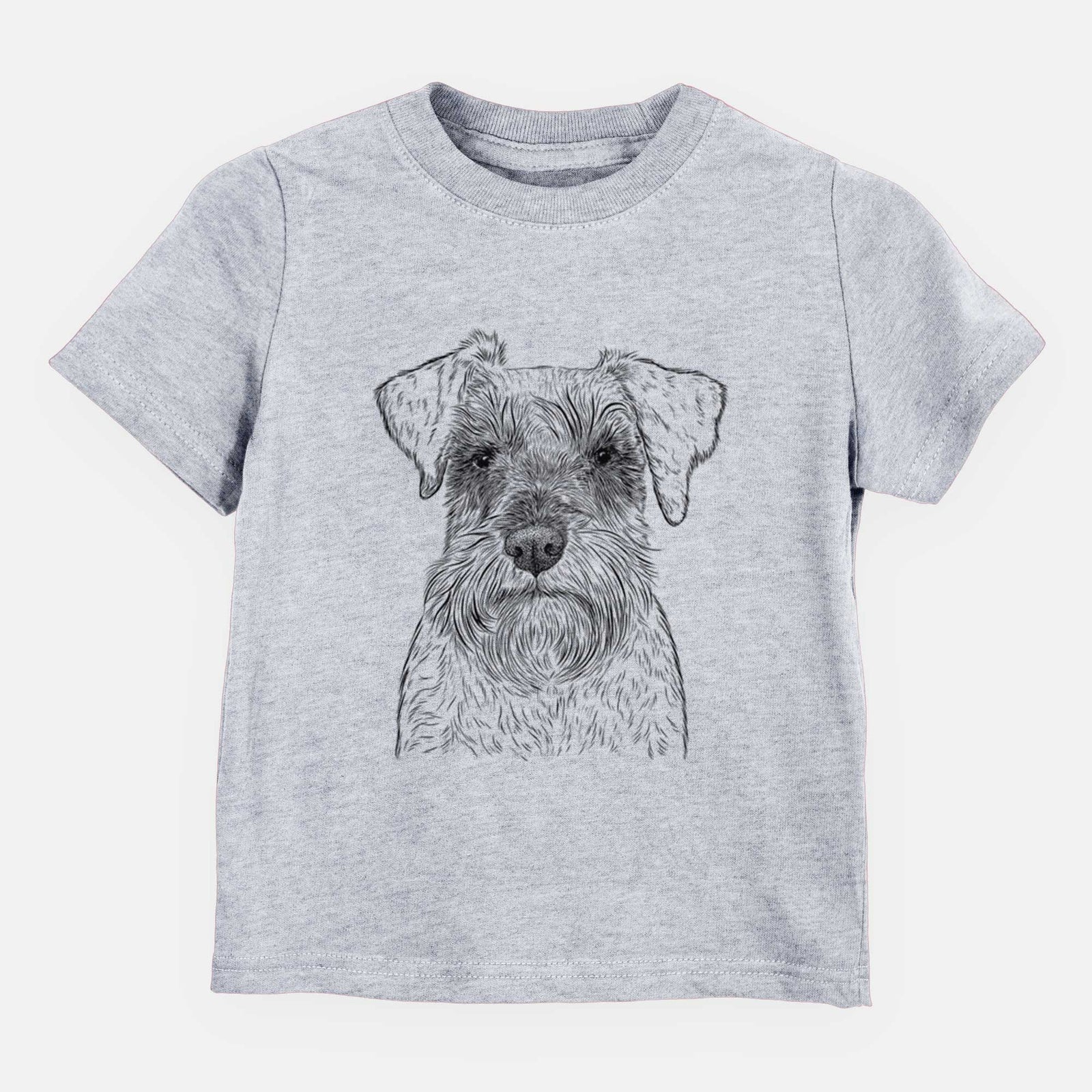 Bare Smokey the Miniature Schnauzer - Kids/Youth/Toddler Shirt