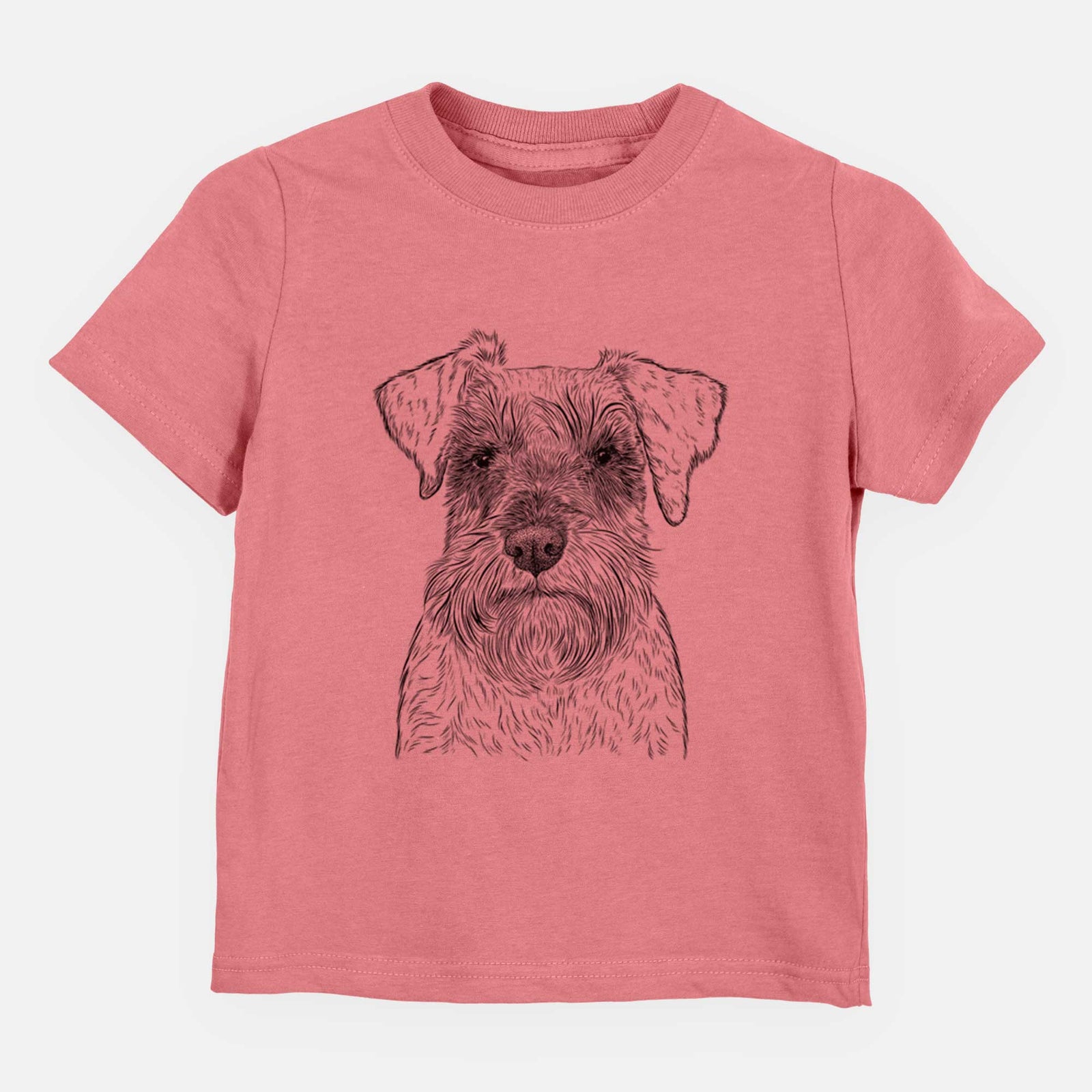 Bare Smokey the Miniature Schnauzer - Kids/Youth/Toddler Shirt