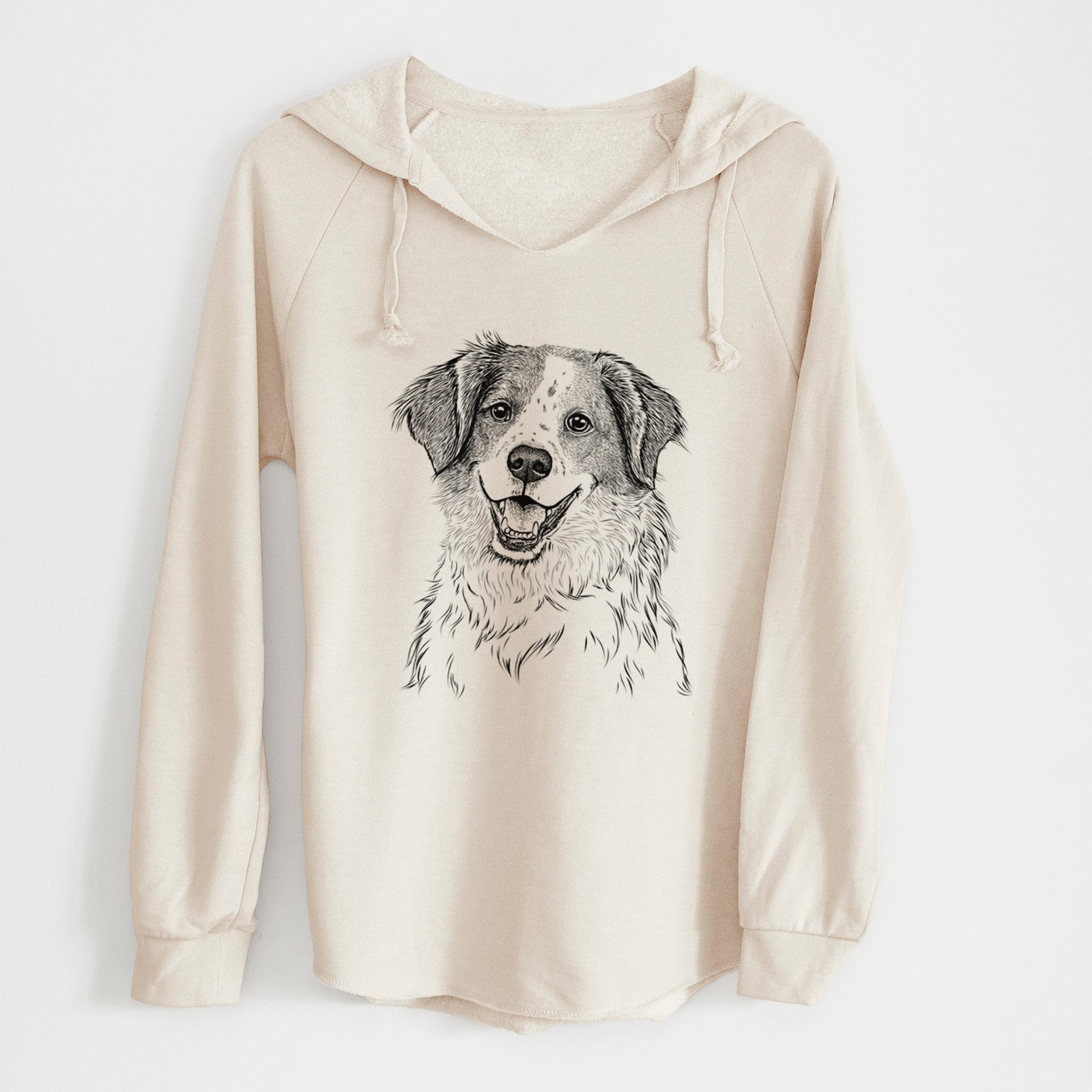 Bare Sophie the Brittany Beagle Mix - Cali Wave Hooded Sweatshirt