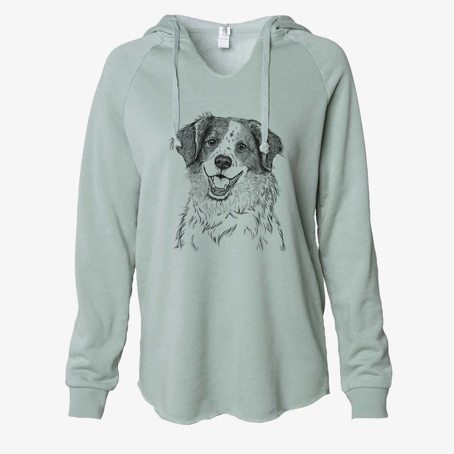 Sophie the Brittany Beagle Mix - Cali Wave Hooded Sweatshirt