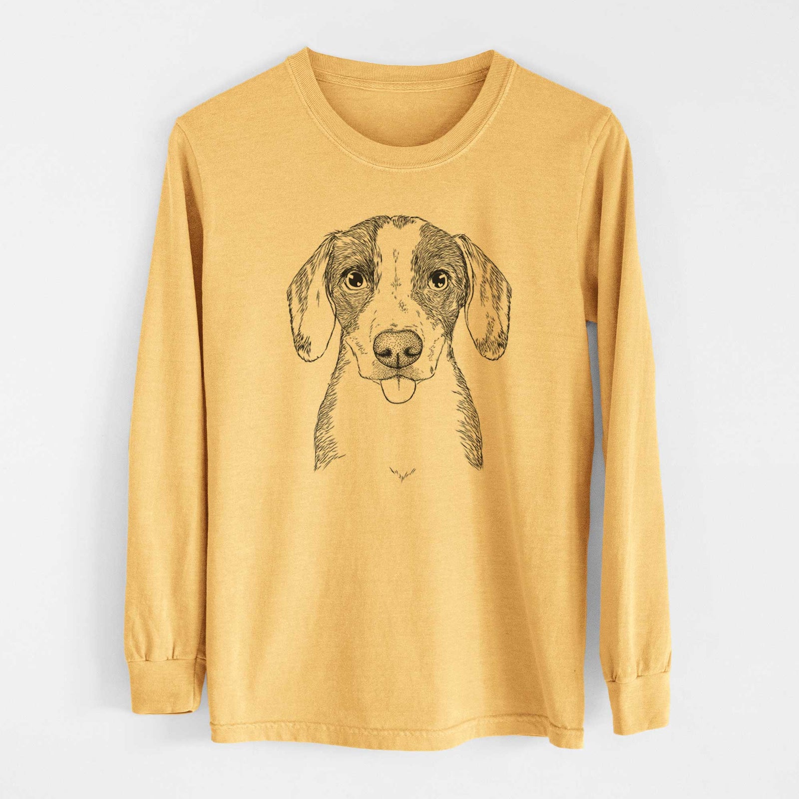 Bare SophiePea the Mixed Breed - Heavyweight 100% Cotton Long Sleeve