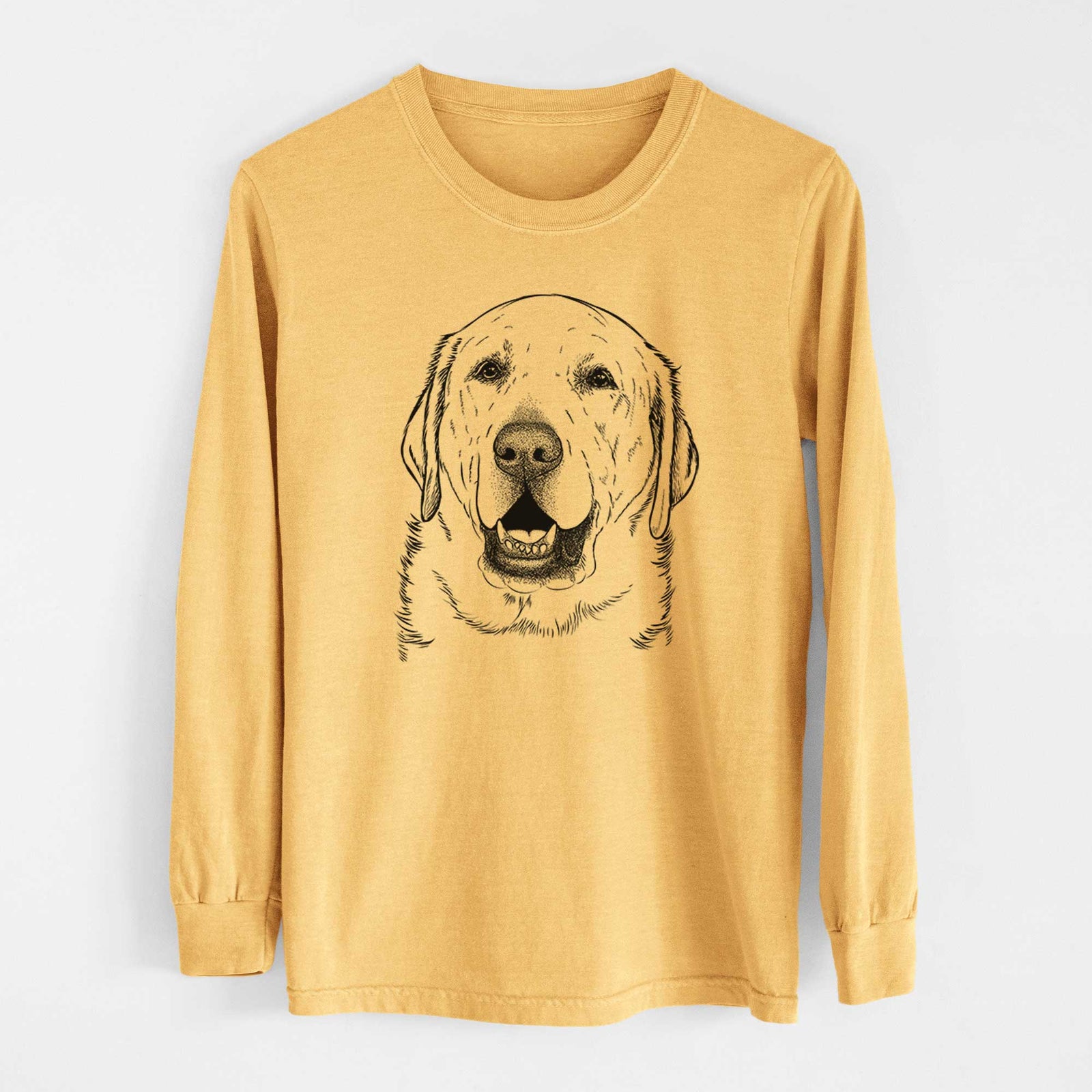 Bare Sparks the Labrador Retriever - Heavyweight 100% Cotton Long Sleeve