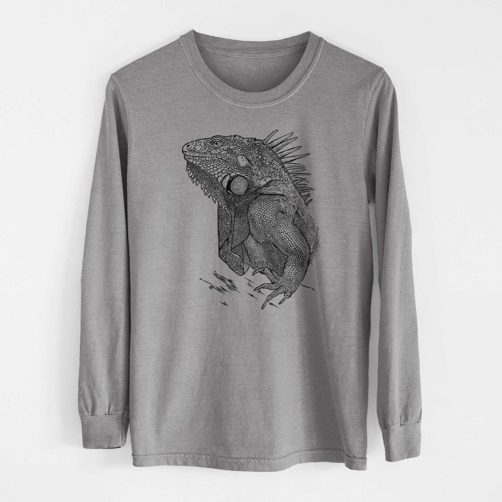 Bare Spike the Iguana - Heavyweight 100% Cotton Long Sleeve