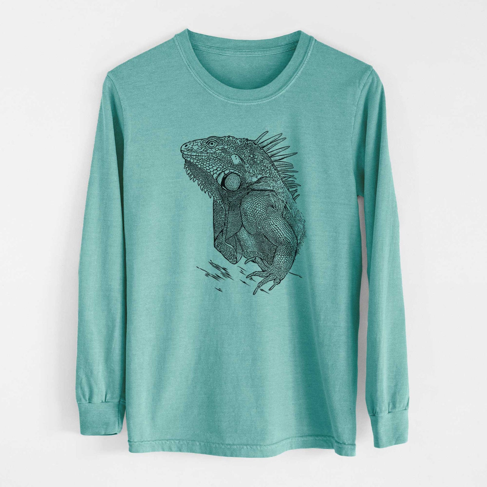 Bare Spike the Iguana - Heavyweight 100% Cotton Long Sleeve
