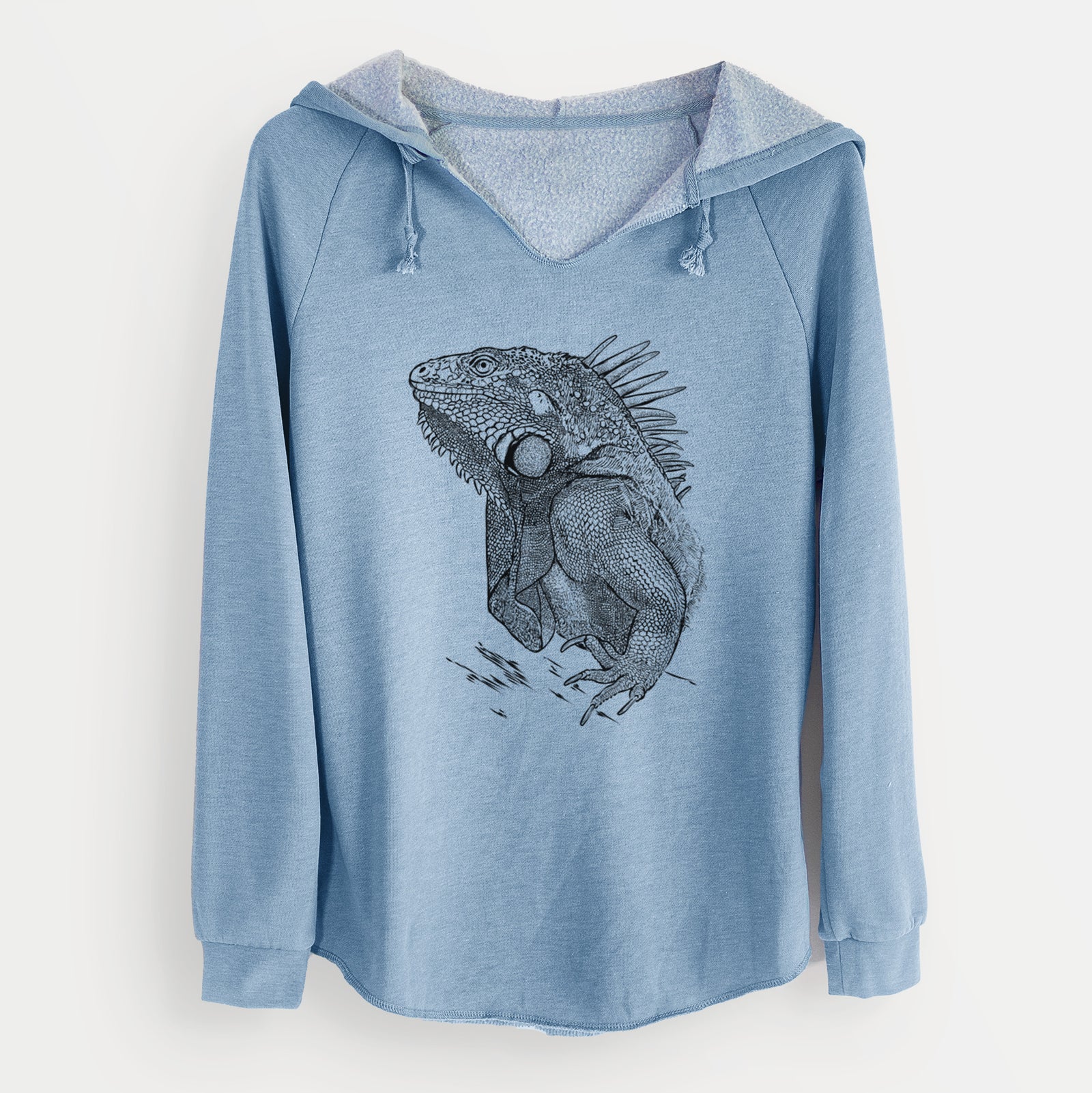 Bare Spike the Iguana - Cali Wave Hooded Sweatshirt