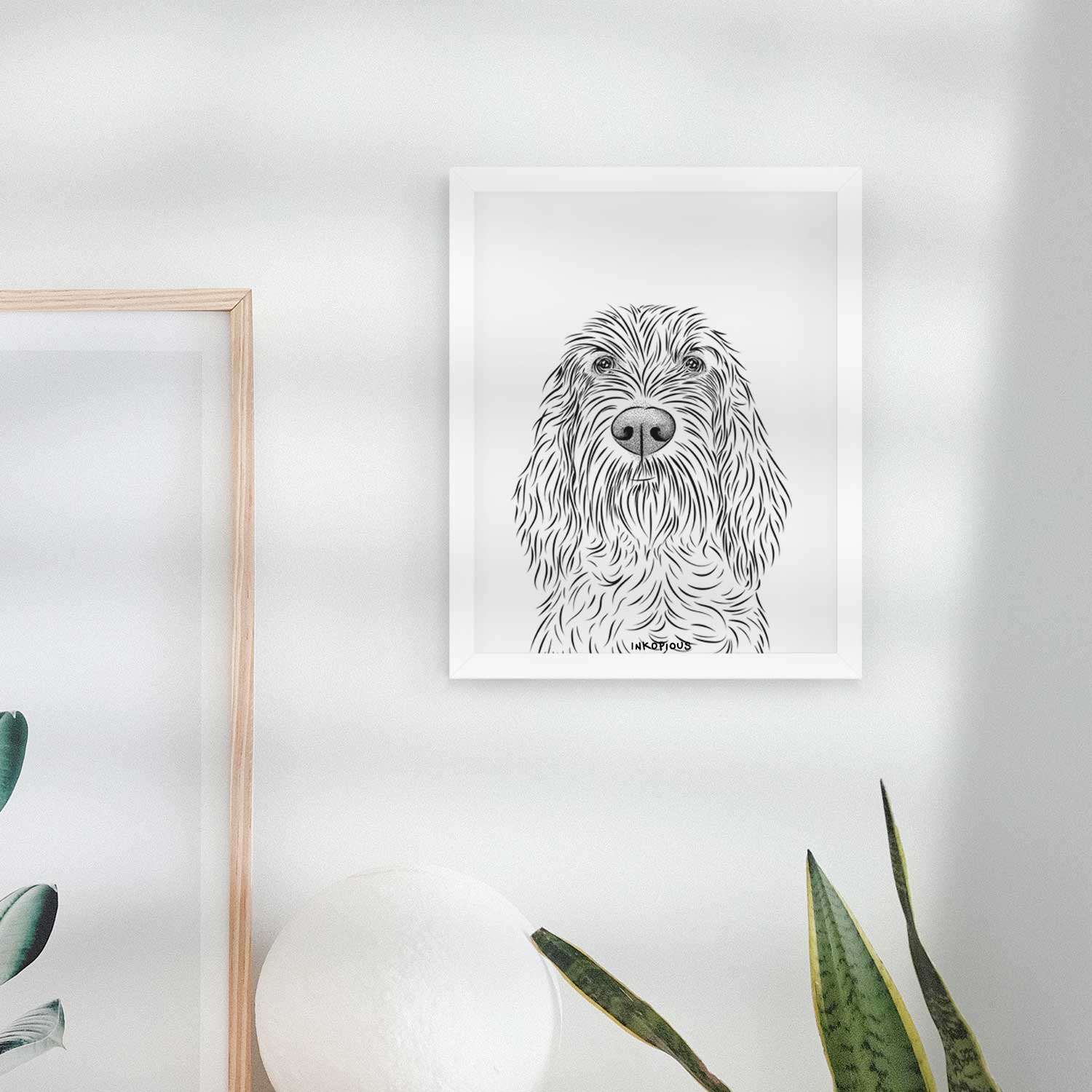 Stefano the Spinone Italiano Art Print