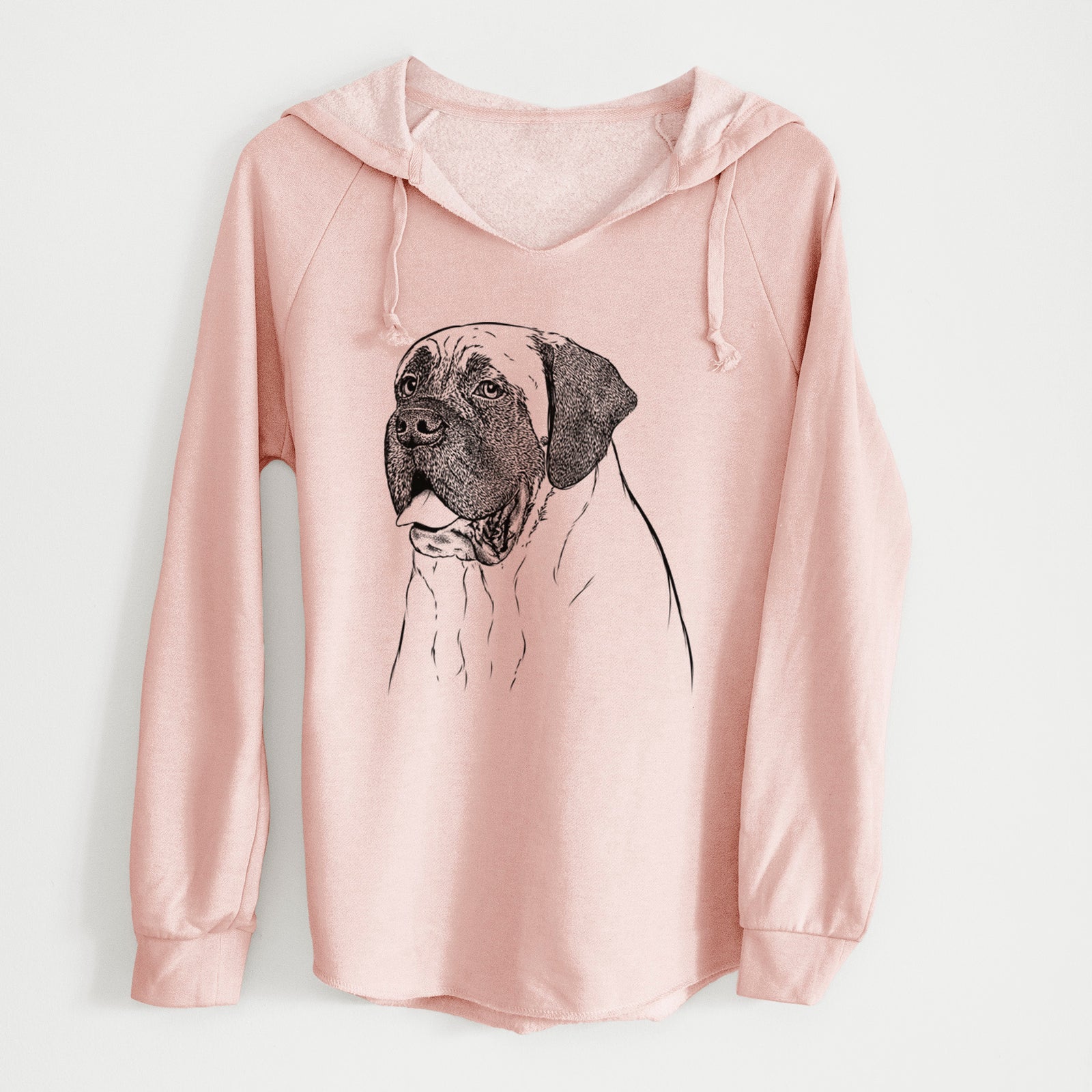 Bare Sterling the English Mastiff - Cali Wave Hooded Sweatshirt
