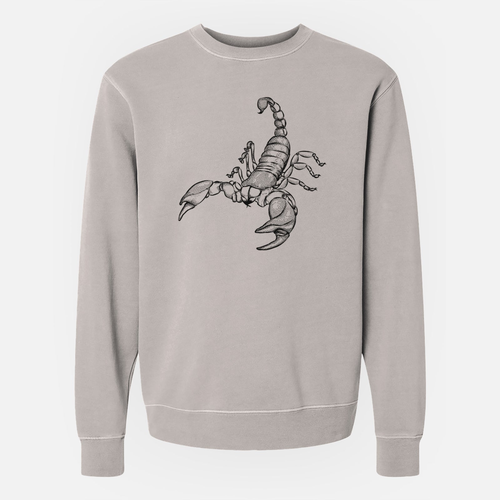 Bare Sting the Scorpion - Unisex Pigment Dyed Crew Sweatshirt