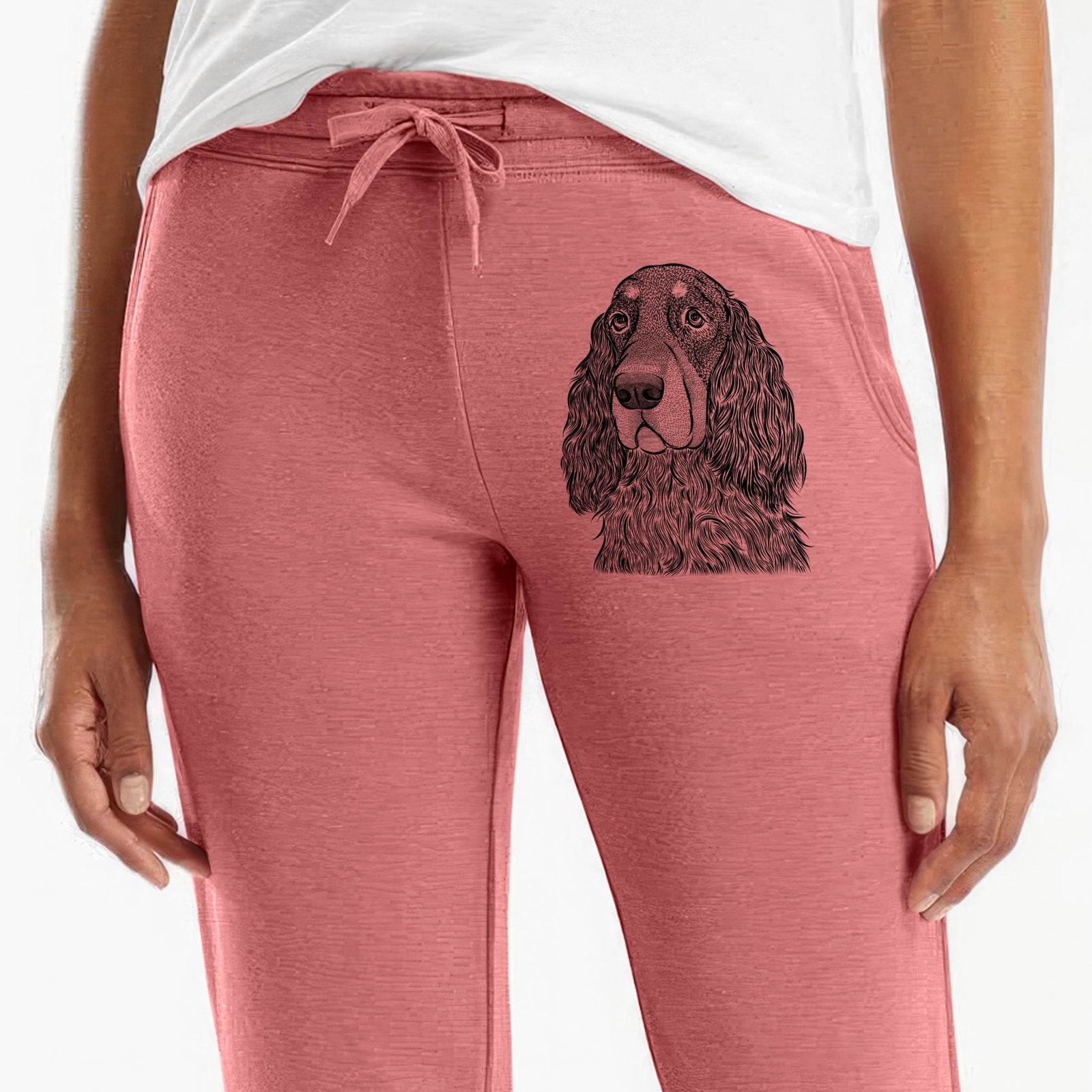 Stormy the Gordon Setter - Women's Cali Wave Joggers