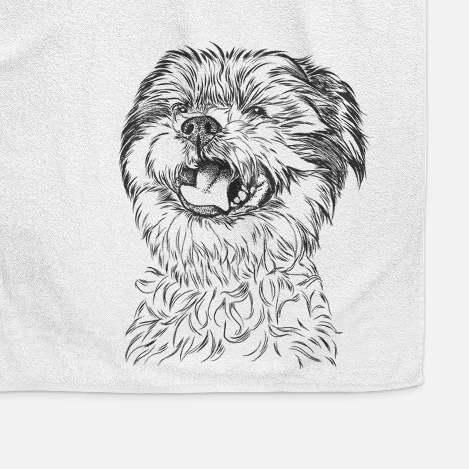 Sugar the Malshi Decorative Hand Towel