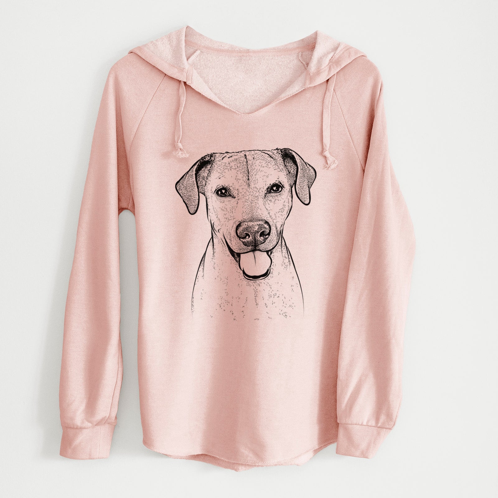 Bare Sugar the American Staffordshire Mix - Cali Wave Hooded Sweatshirt