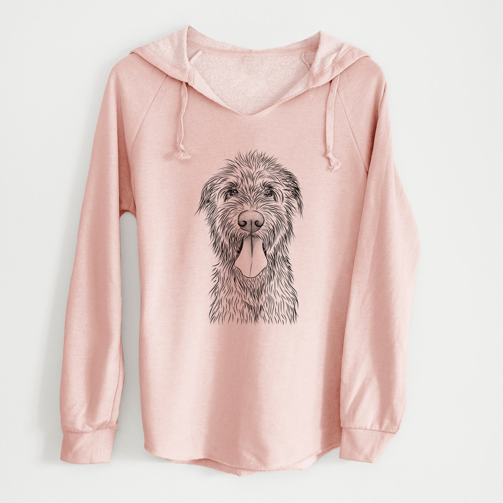 Bare Sullivan the Irish Wolfhound - Cali Wave Hooded Sweatshirt