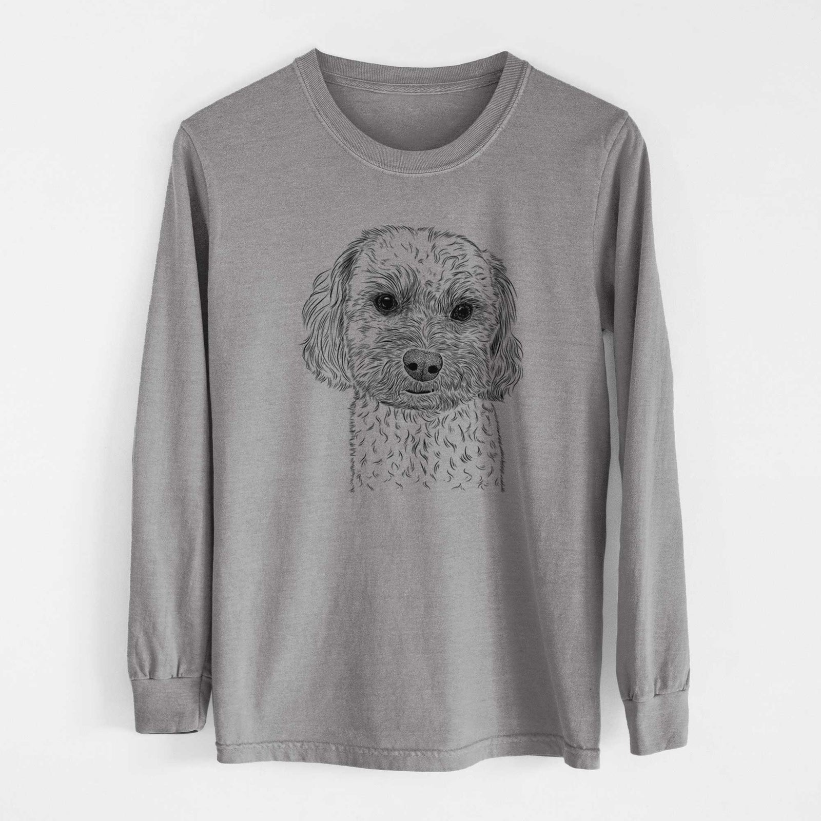 Bare Sweet George the Mixed Breed - Heavyweight 100% Cotton Long Sleeve