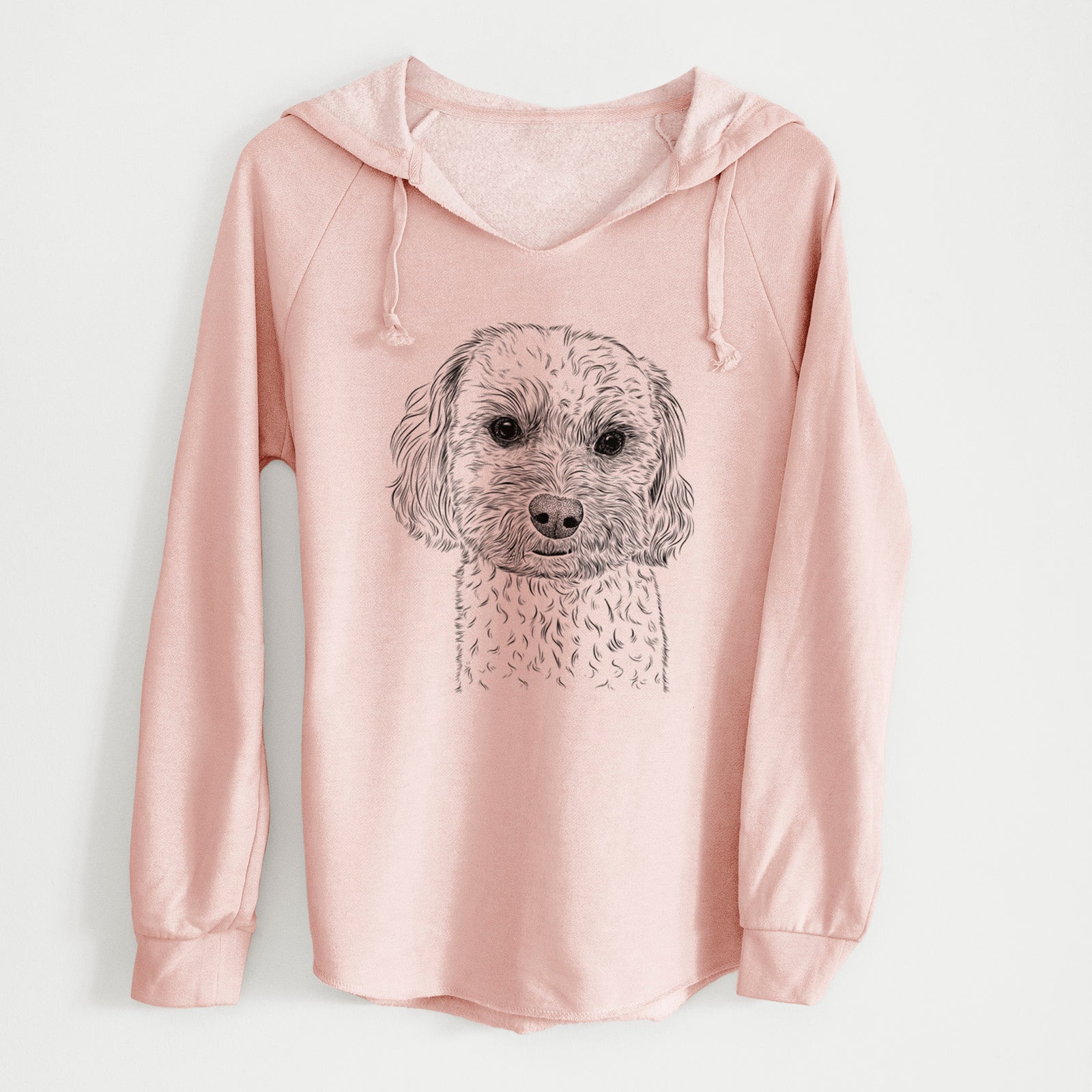 Bare Sweet George the Mixed Breed - Cali Wave Hooded Sweatshirt