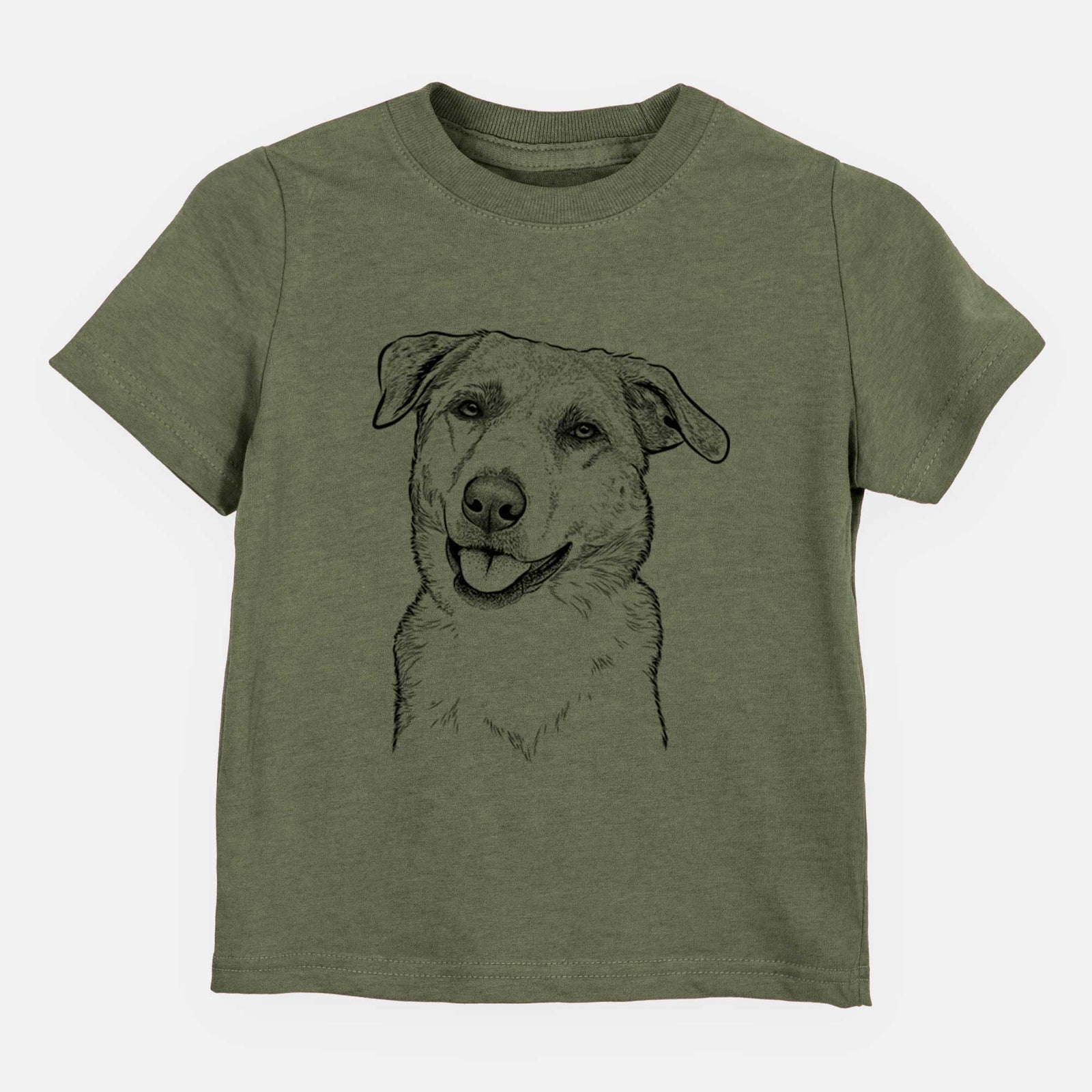 Bare Sydney the Great Pyrenees Australian Shepherd Mix - Kids/Youth/Toddler Shirt