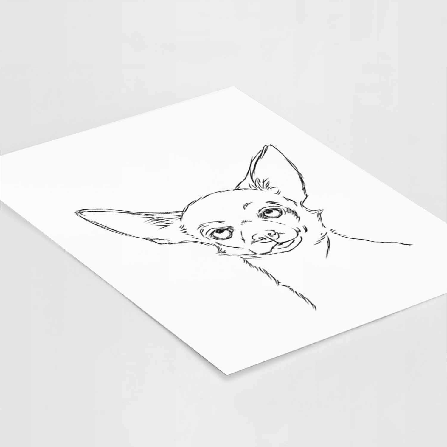 Tabitha the Chihuahua Art Print