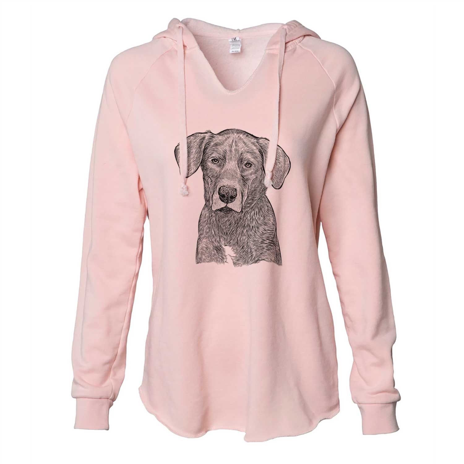 Tom the Lab Dane Mix - Cali Wave Hooded Sweatshirt