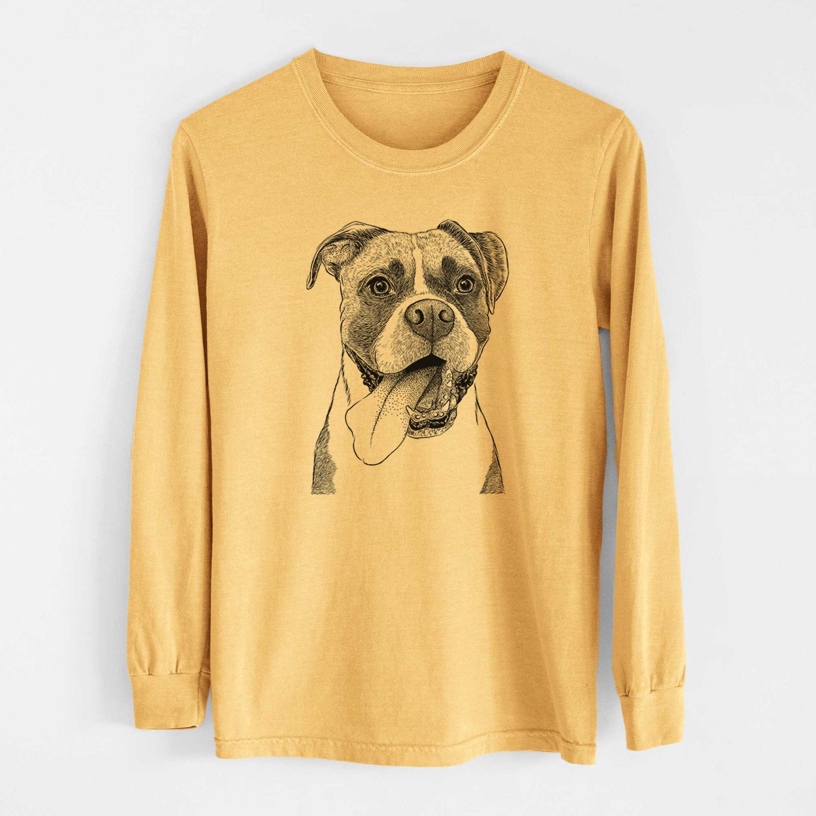 Bare Tuckeroo the Boxer - Heavyweight 100% Cotton Long Sleeve