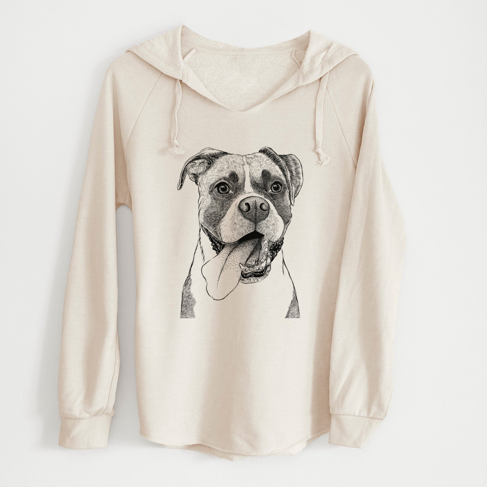 Bare Tuckeroo the Boxer - Cali Wave Hooded Sweatshirt