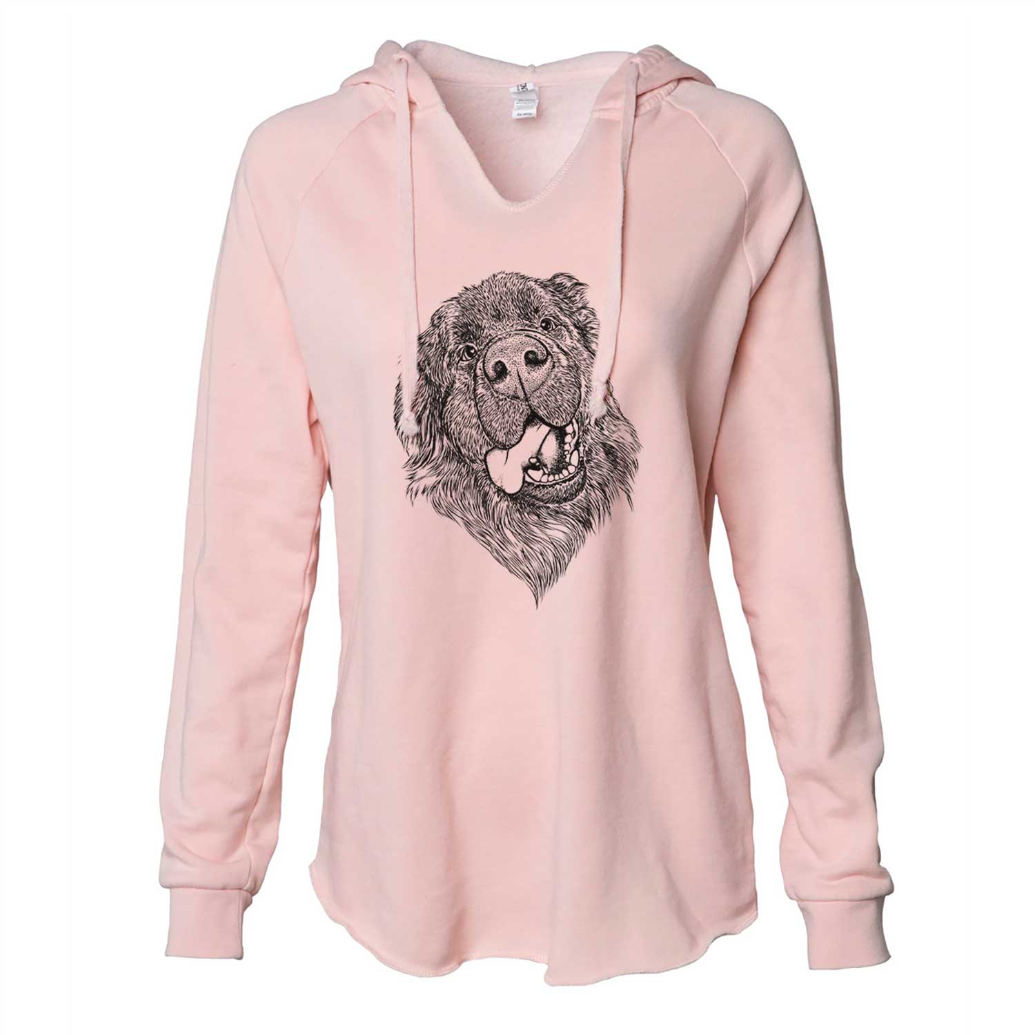 Tuna the Newfoundland - Cali Wave Hooded Sweatshirt