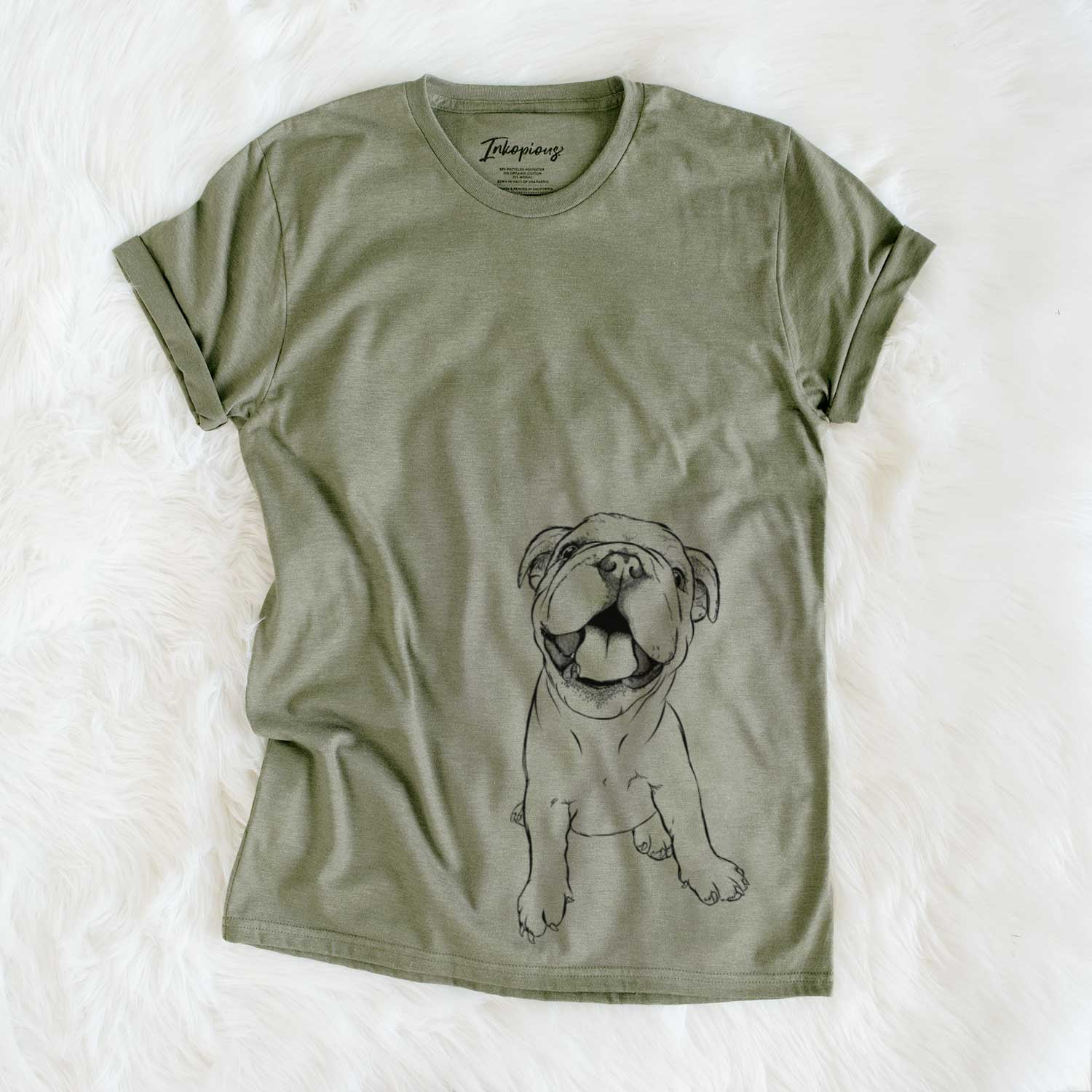 Tyke the English Bulldog - Unisex Crewneck