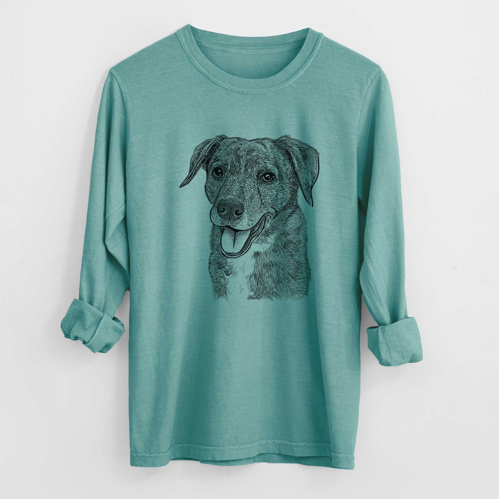 Bare Wally the Mixed Breed - Heavyweight 100% Cotton Long Sleeve