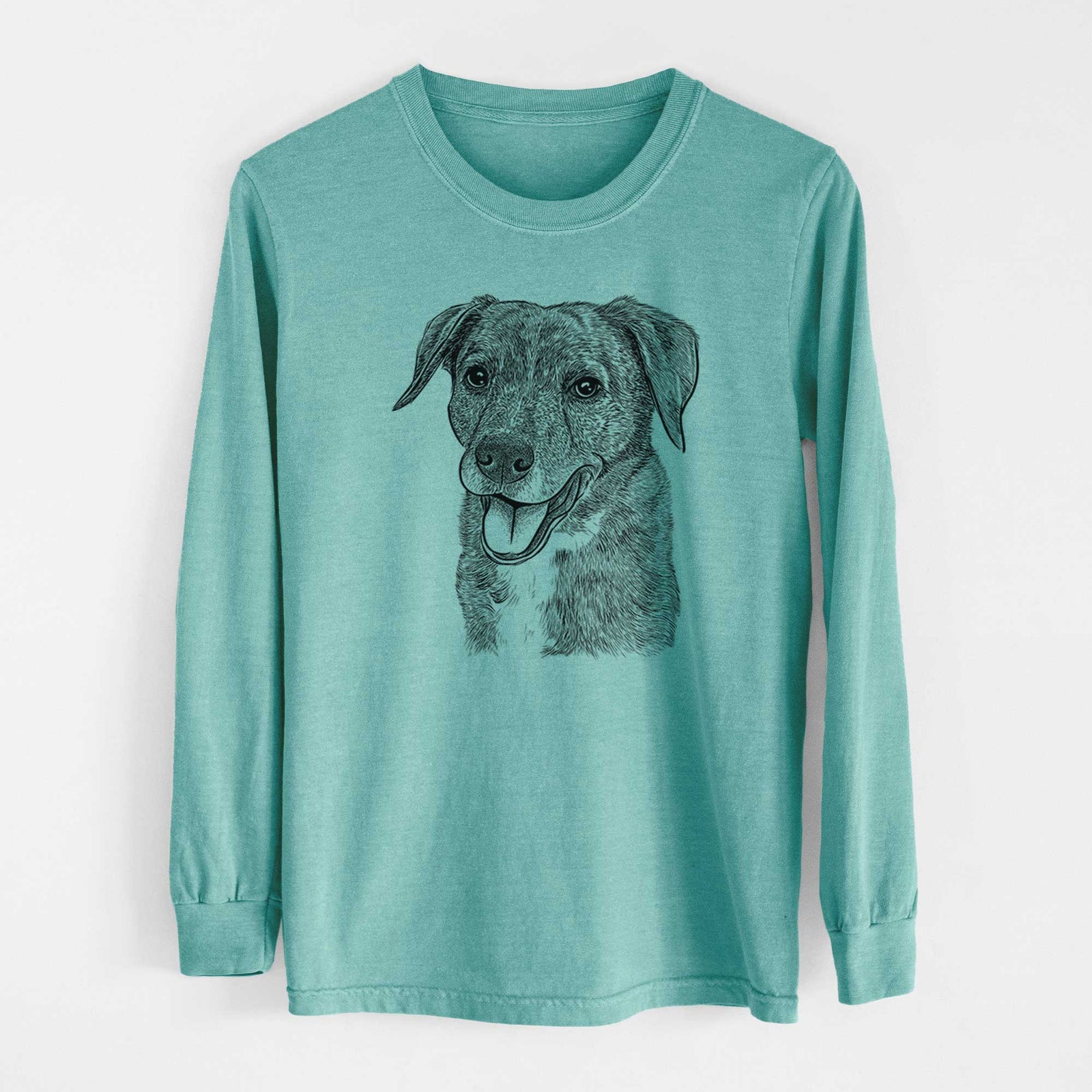 Bare Wally the Mixed Breed - Heavyweight 100% Cotton Long Sleeve