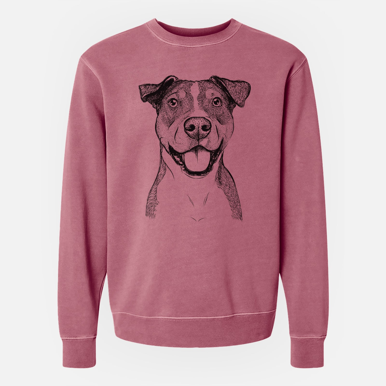 Bare Wendy the Mixed Breed - Unisex Pigment Dyed Crew Sweatshirt