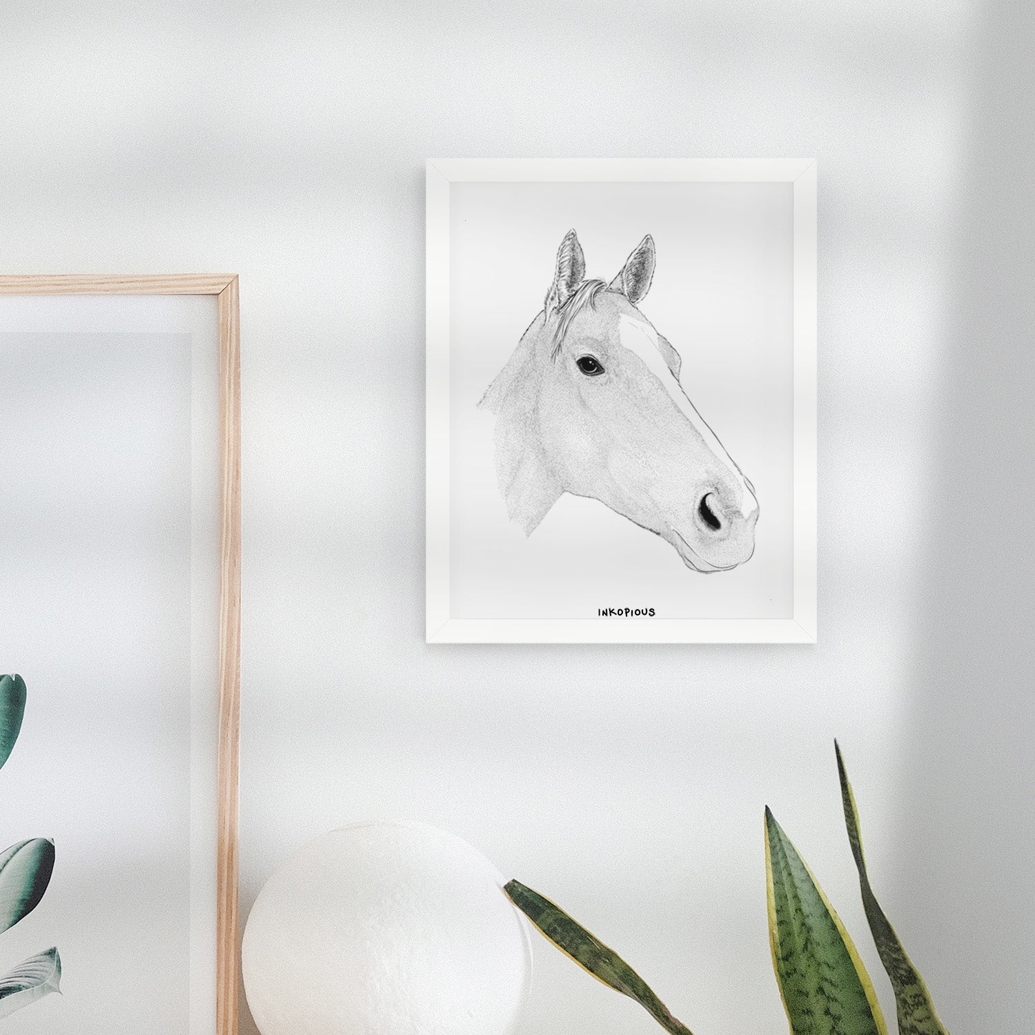 Westley the Horse Art Print