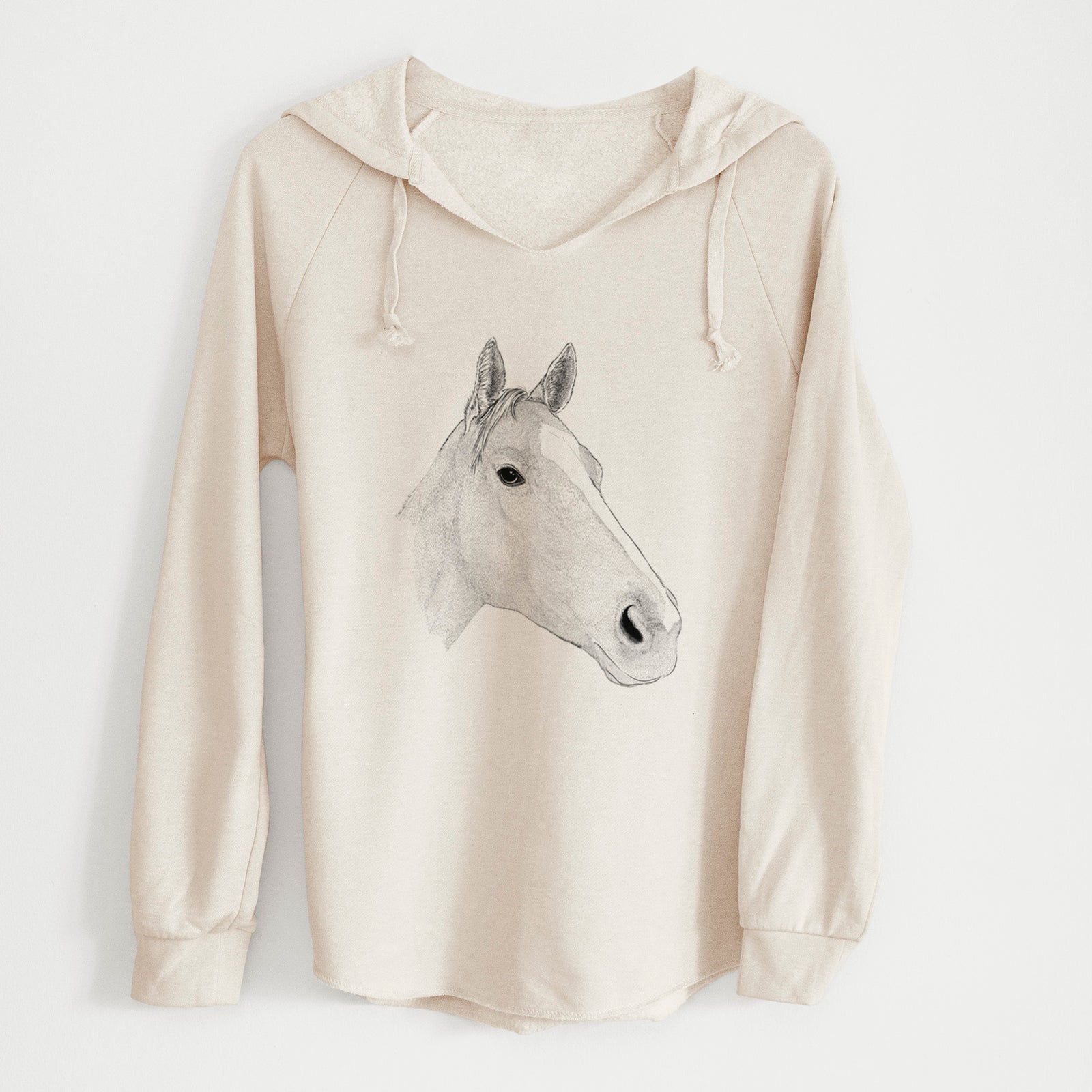 Bare Westley the Horse - Cali Wave Hooded Sweatshirt