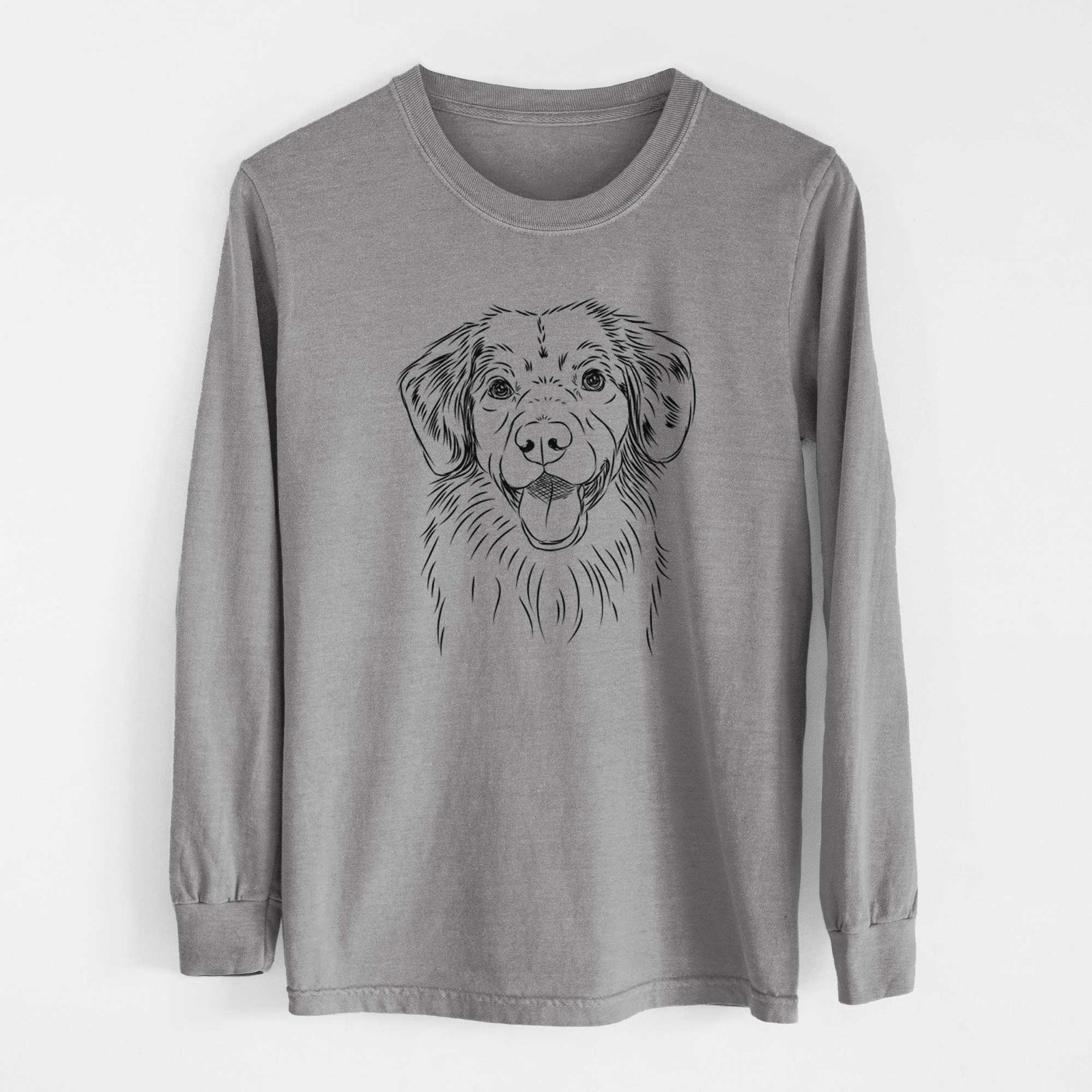 Bare Weston the Nova Scotia Duck Tolling Retriever - Heavyweight 100% Cotton Long Sleeve