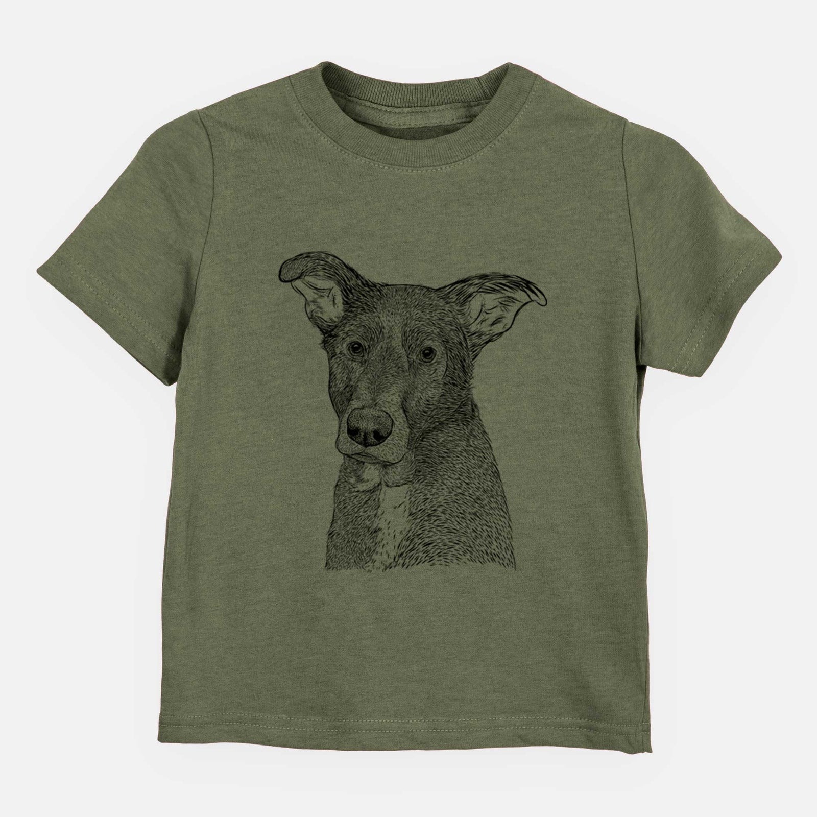 Bare Wilbur the Shepherd Mix - Kids/Youth/Toddler Shirt