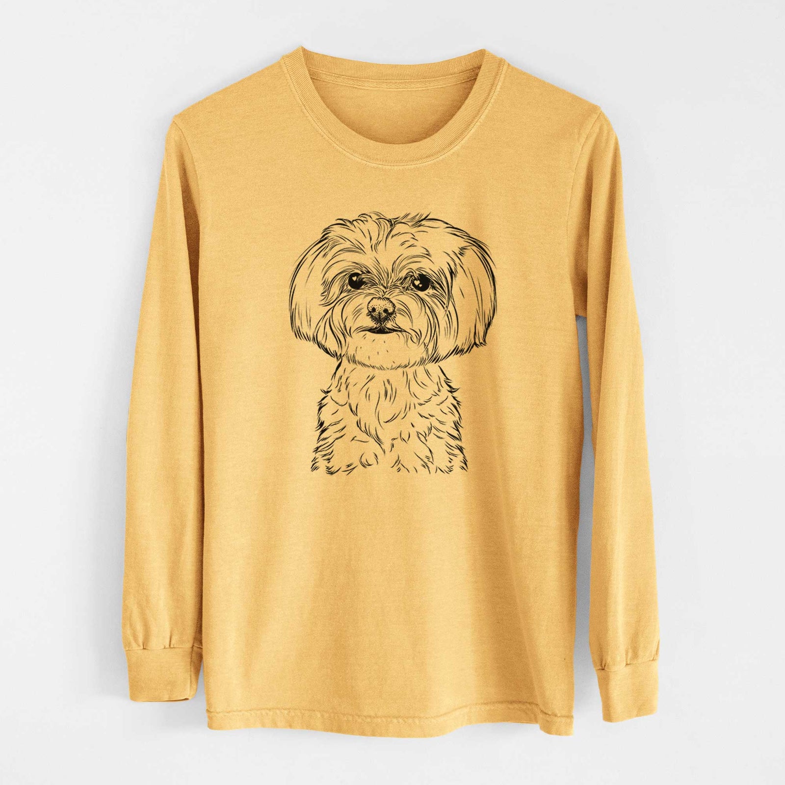 Bare Willow the Maltese - Heavyweight 100% Cotton Long Sleeve