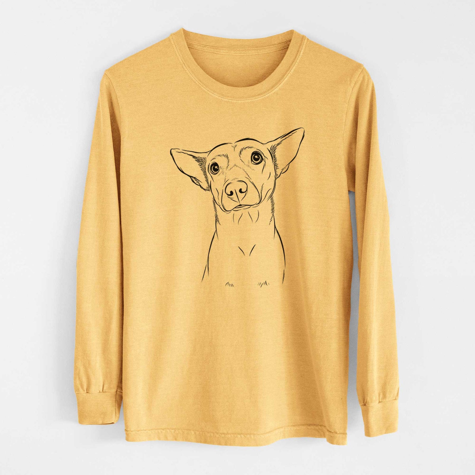 Bare Yogi the Mixed Breed - Heavyweight 100% Cotton Long Sleeve