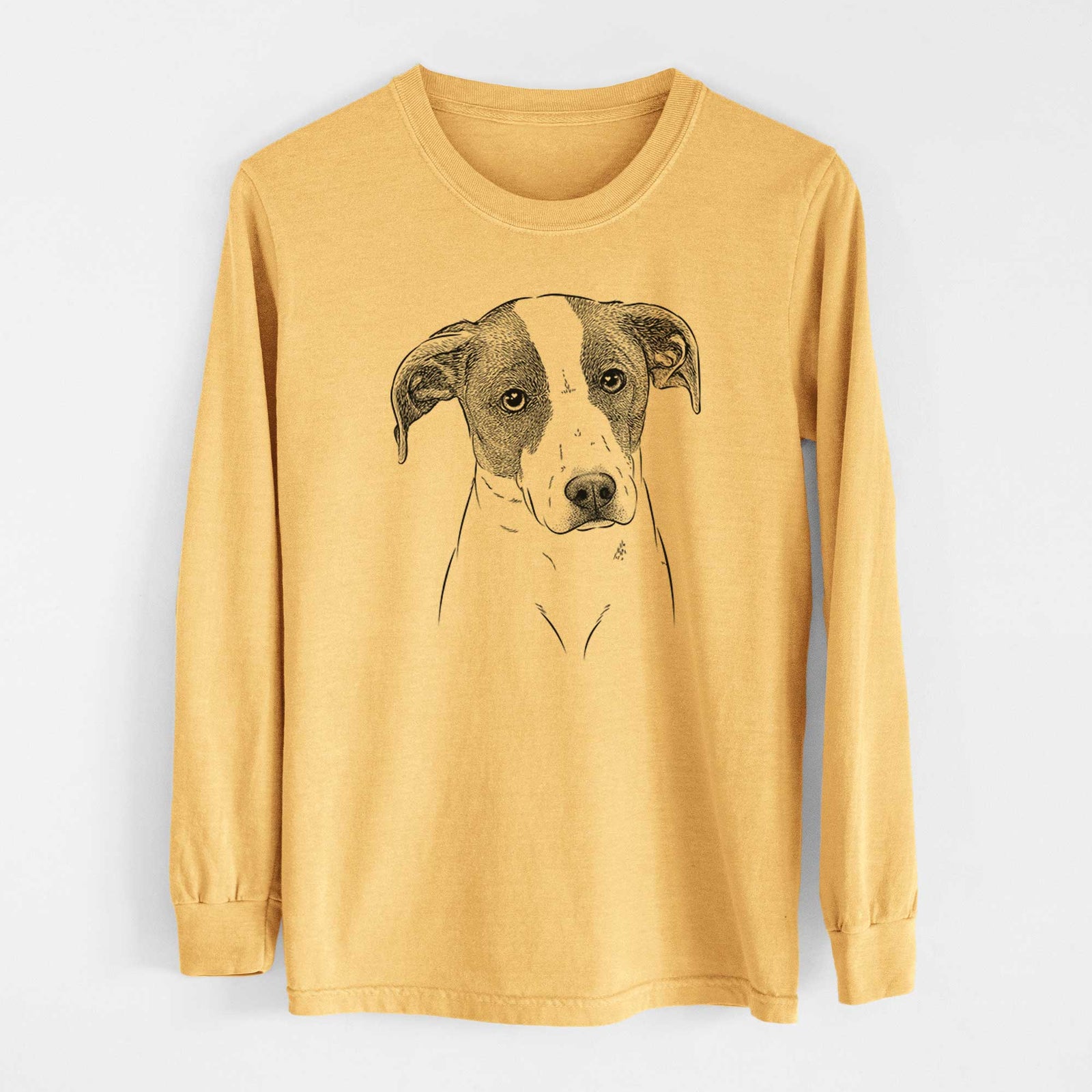 Bare Zephyr the Pointer Mix - Heavyweight 100% Cotton Long Sleeve