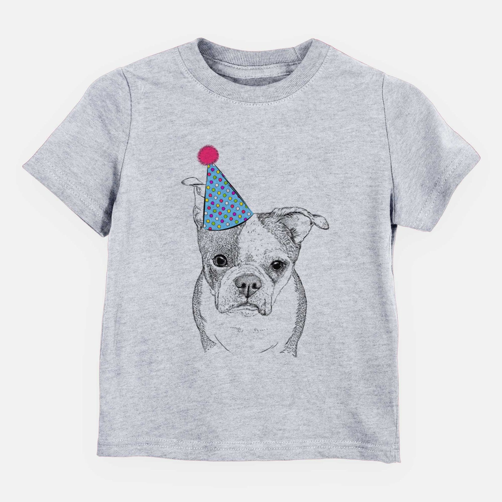 Birthday Bandit the Boston Terrier - Kids/Youth/Toddler Shirt