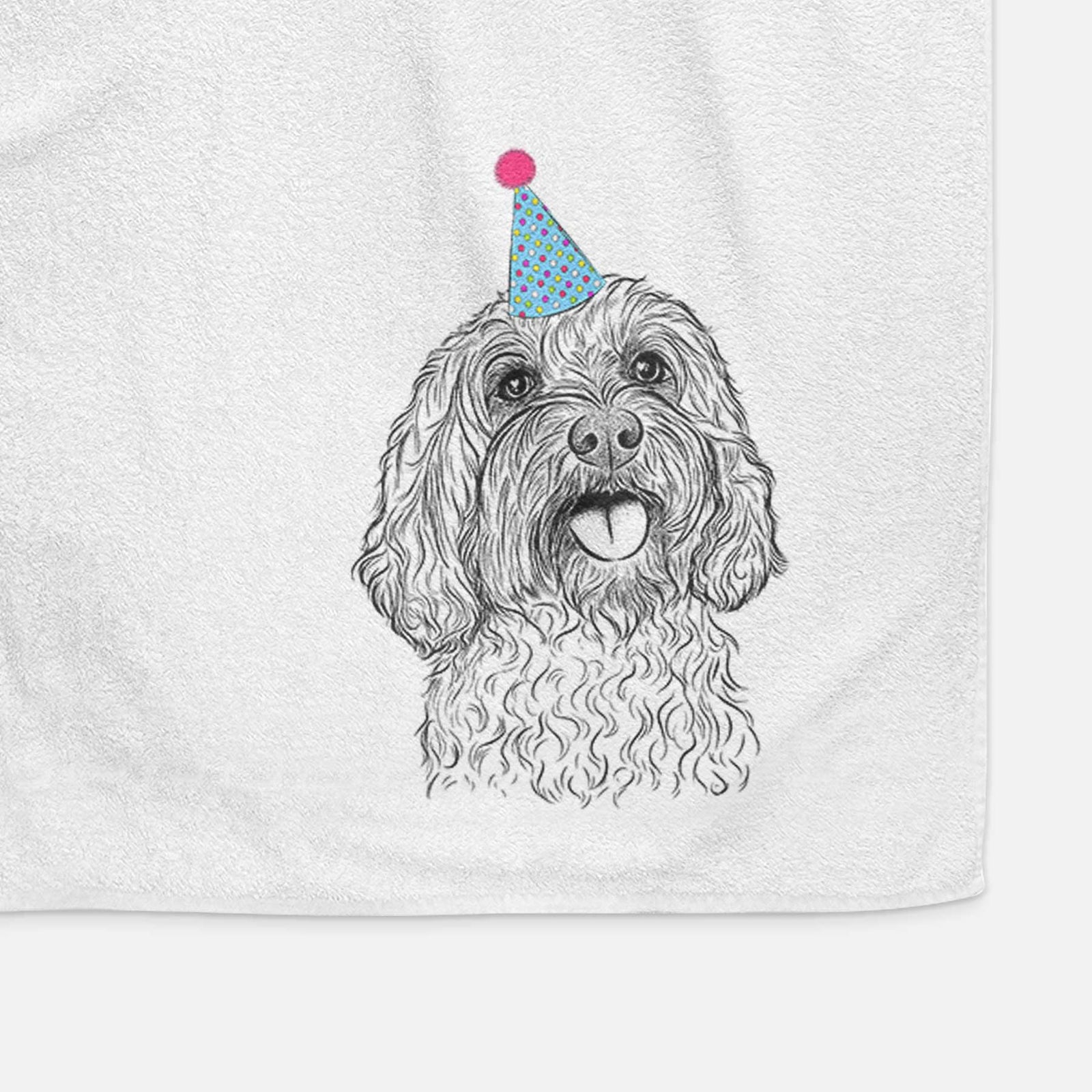 Cali the Cavapoo Decorative Hand Towel