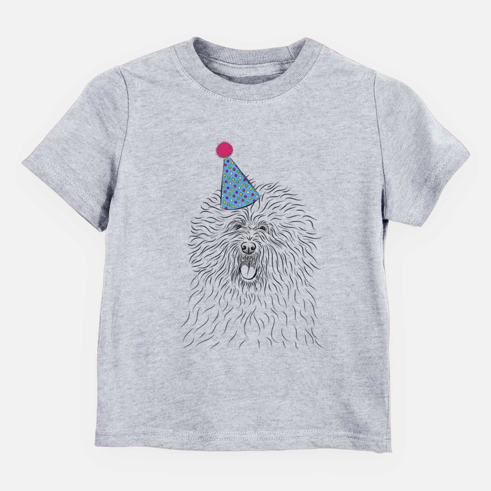 Birthday Cozie the Old English Sheepdog - Kids/Youth/Toddler Shirt