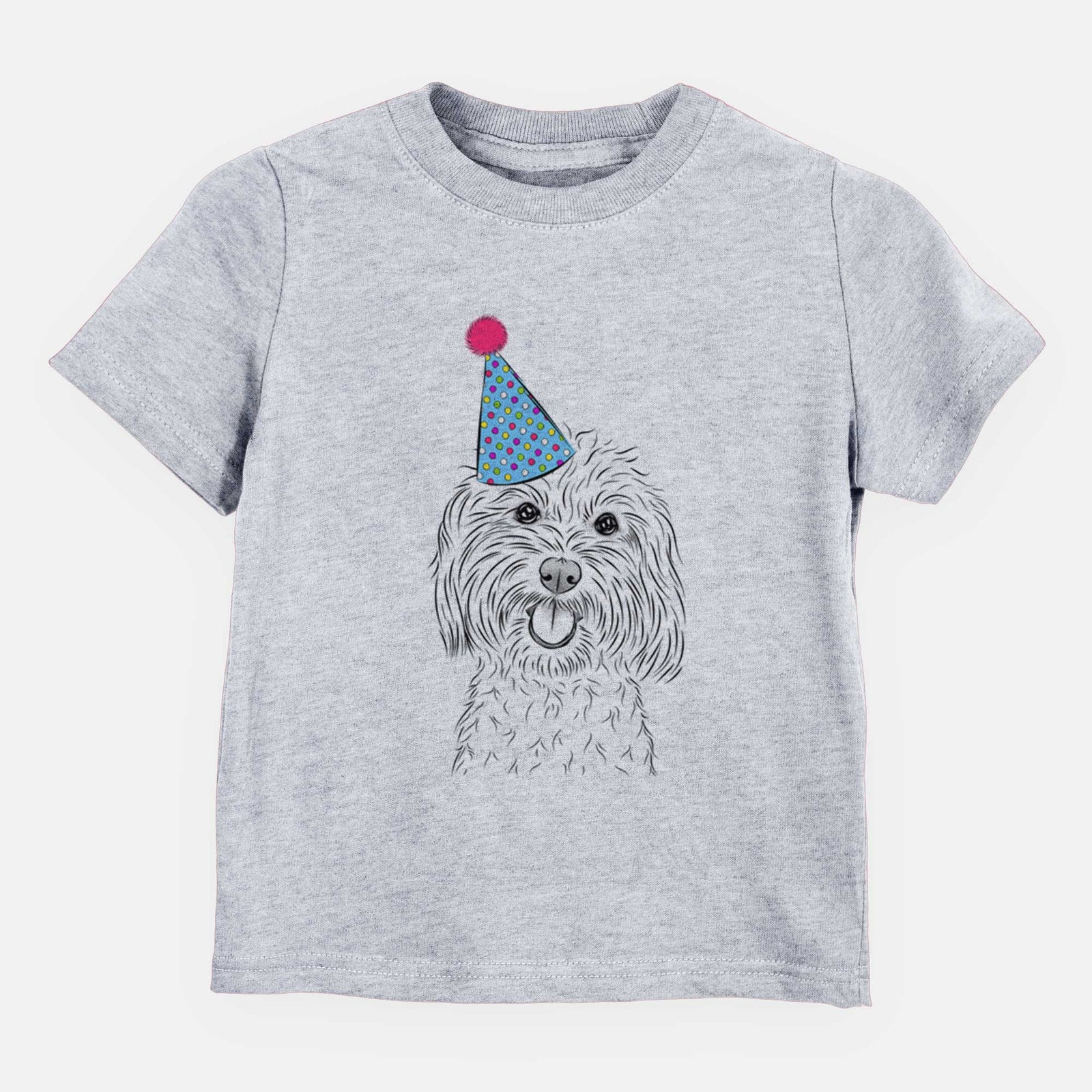 Birthday Cuddles the Coton de Tulear - Kids/Youth/Toddler Shirt