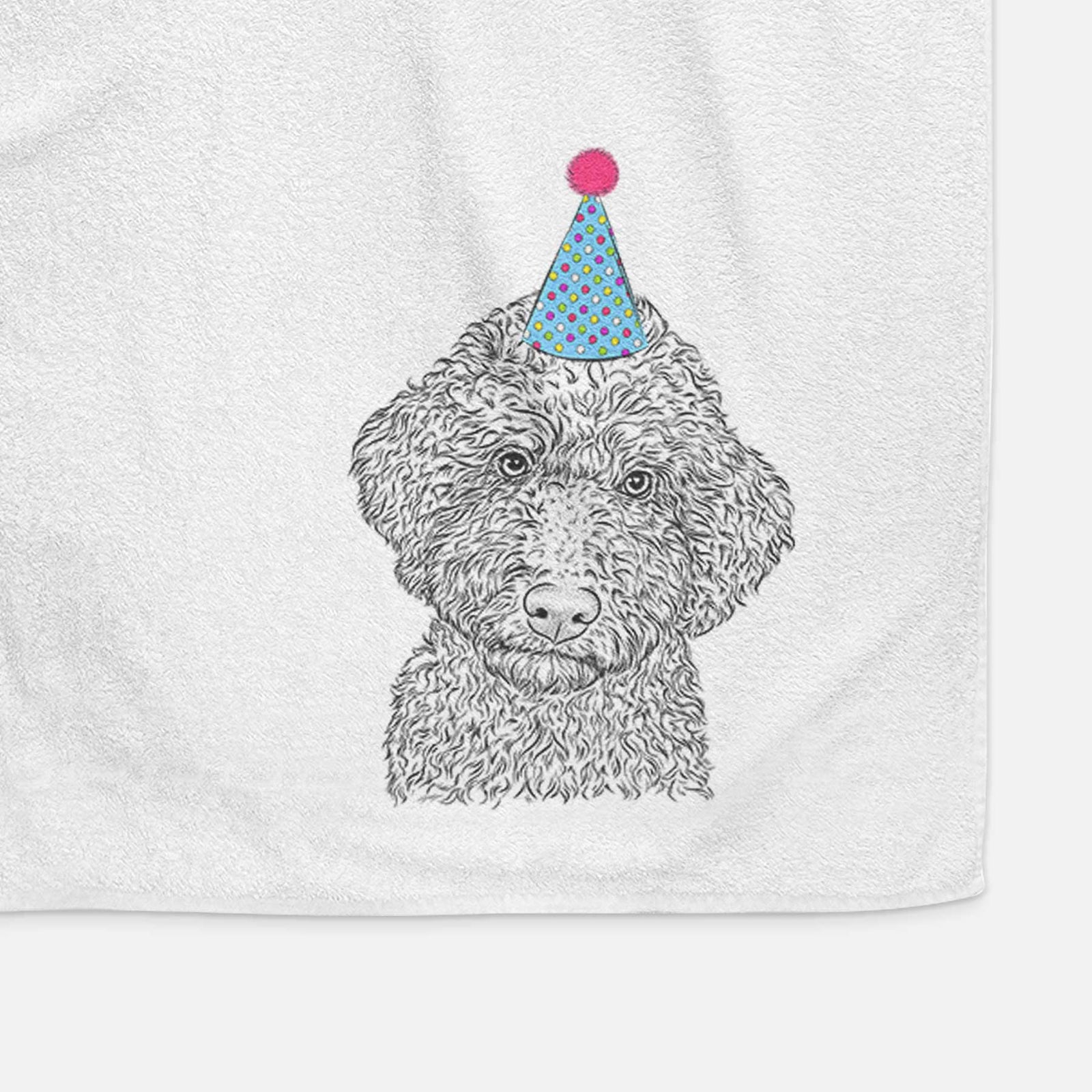 Ross the Lagotto Romagnolo Decorative Hand Towel