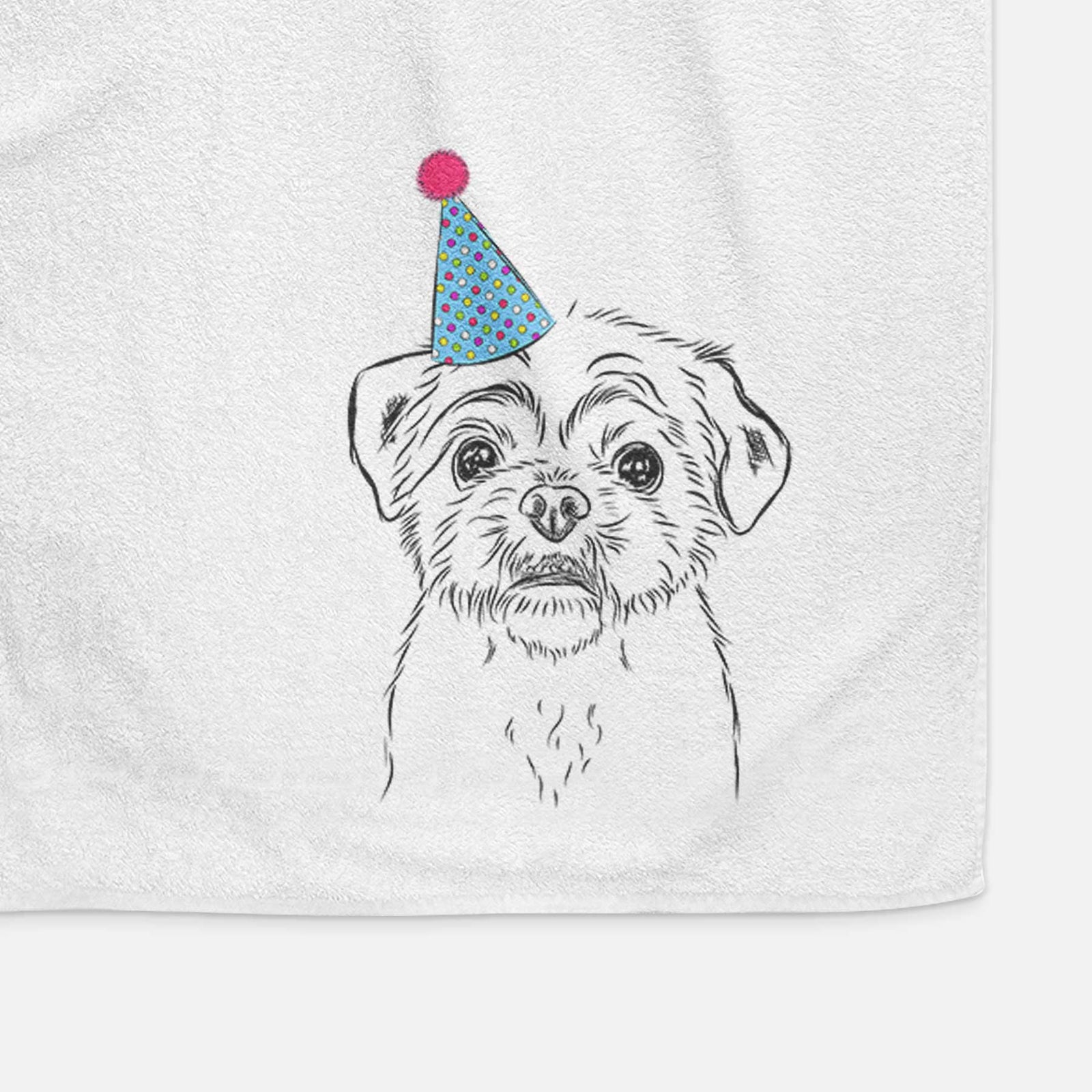 Smash the Shih Tzu Decorative Hand Towel