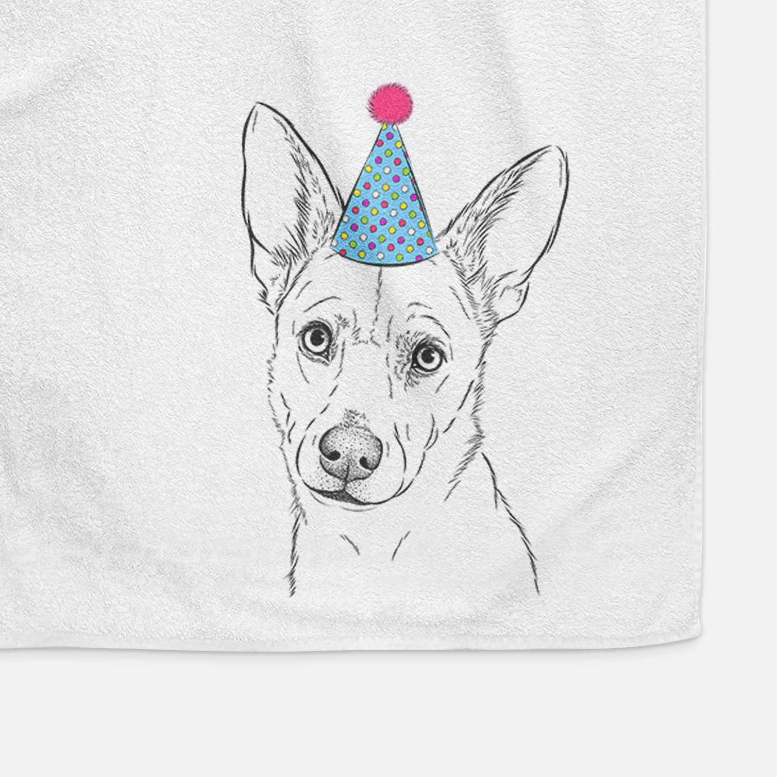 Sooner the Huskimo Decorative Hand Towel