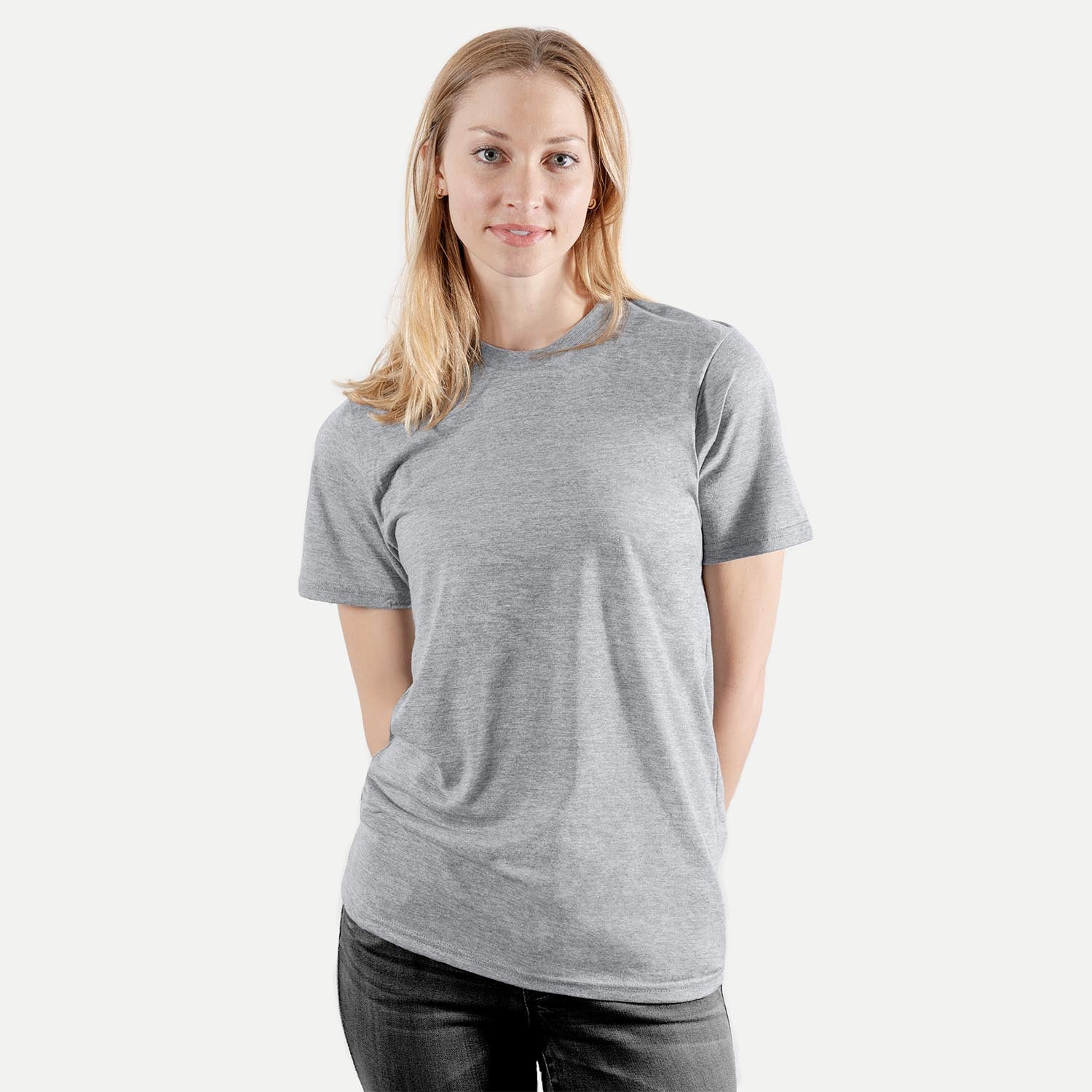 'Blank' design on a Grey Unisex crewneck