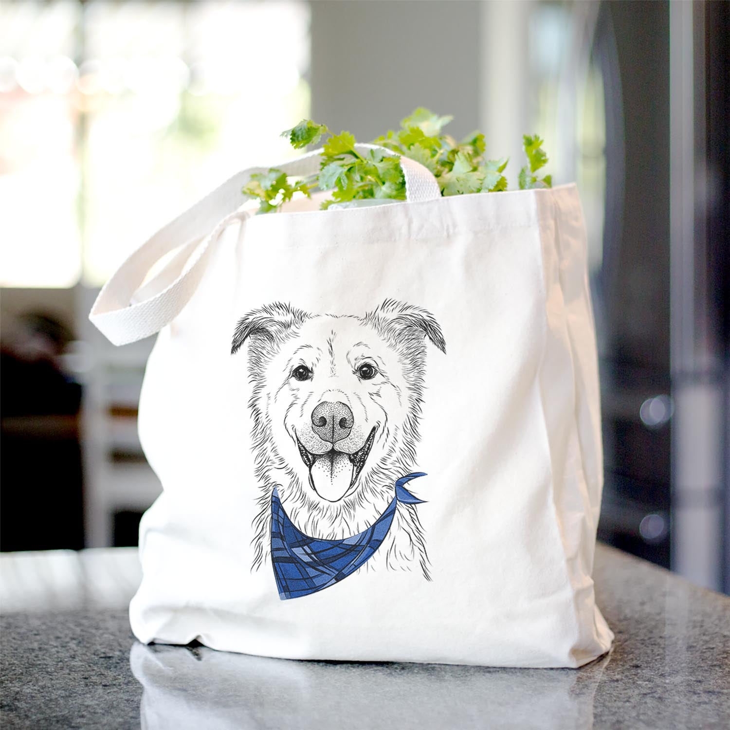 Dawson the Mixed Breed - Tote Bag