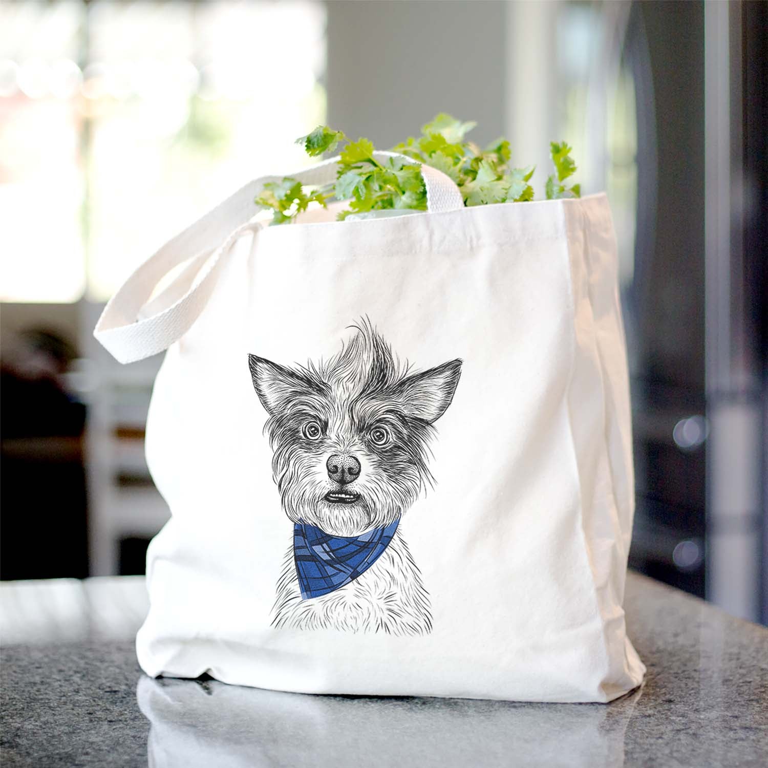 Quigley the Mixed Breed - Tote Bag