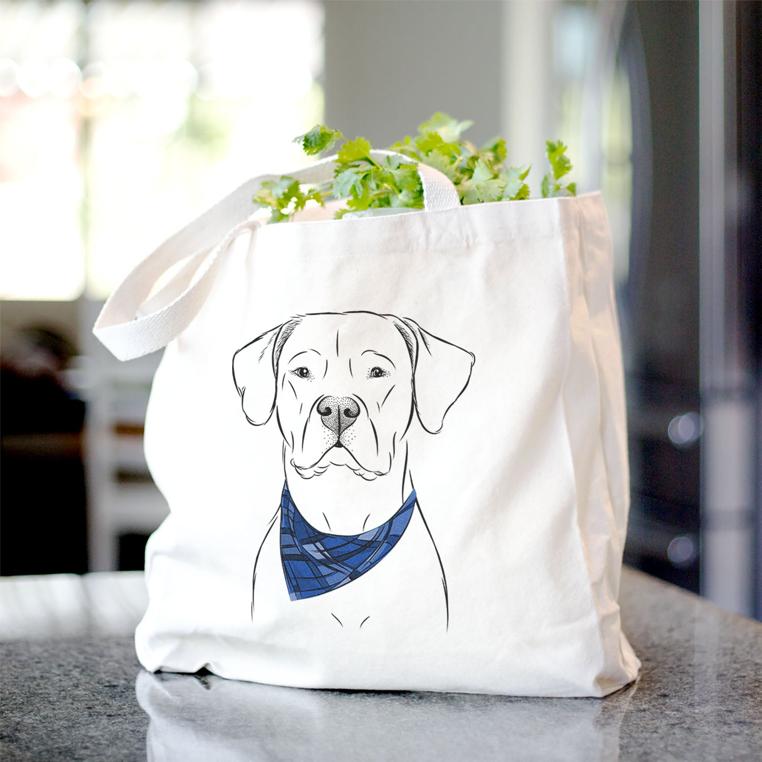 Rufio the Dogo Argentino - Tote Bag
