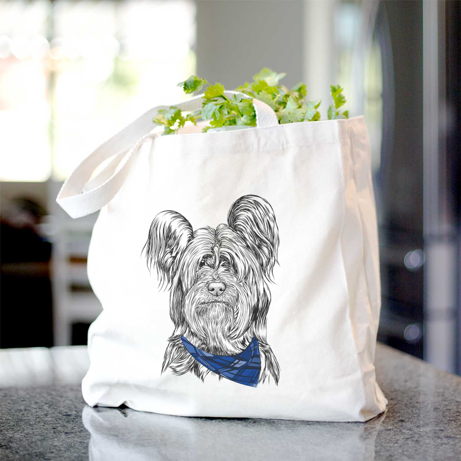 Bandit the Skye Terrier - Tote Bag