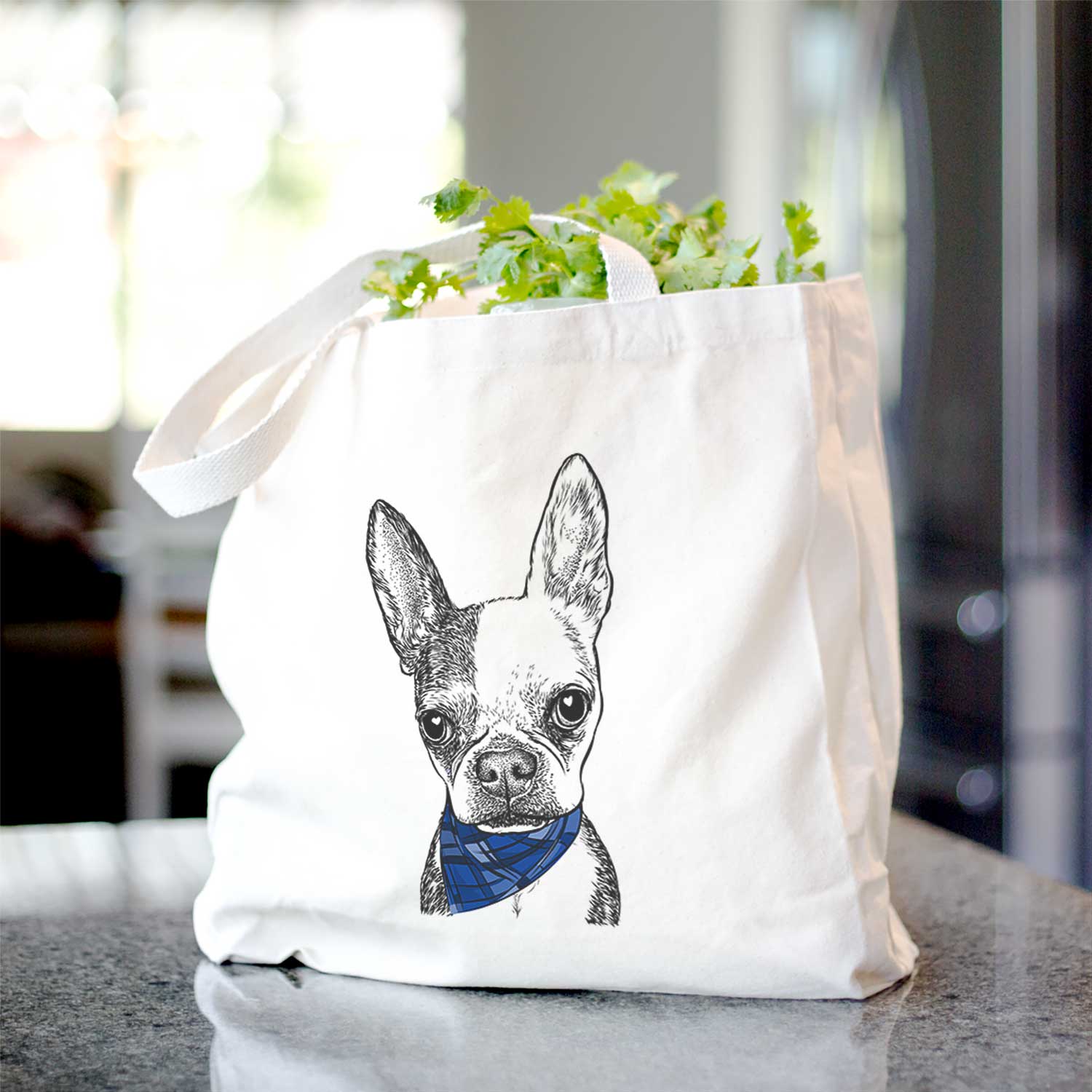 Daisy the Boston Terrier - Tote Bag
