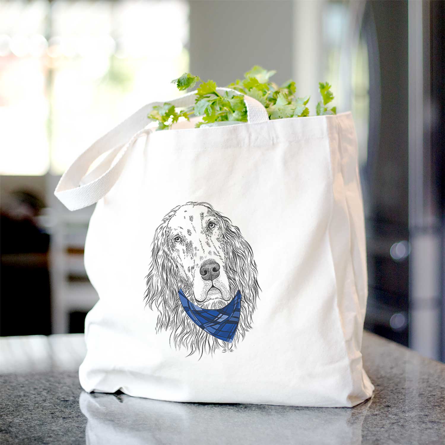 Dexter the English Setter - Tote Bag