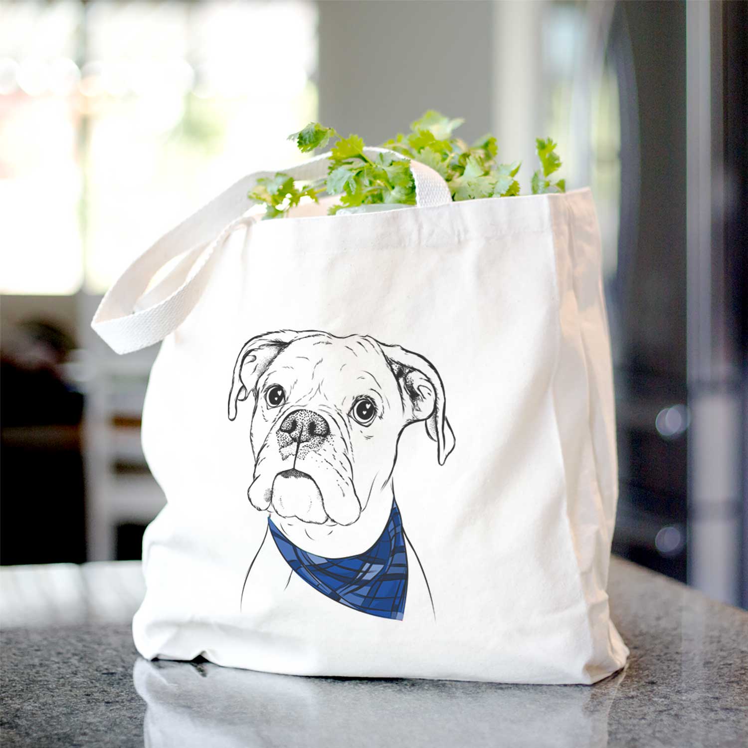 Ellie the Boxer - Tote Bag